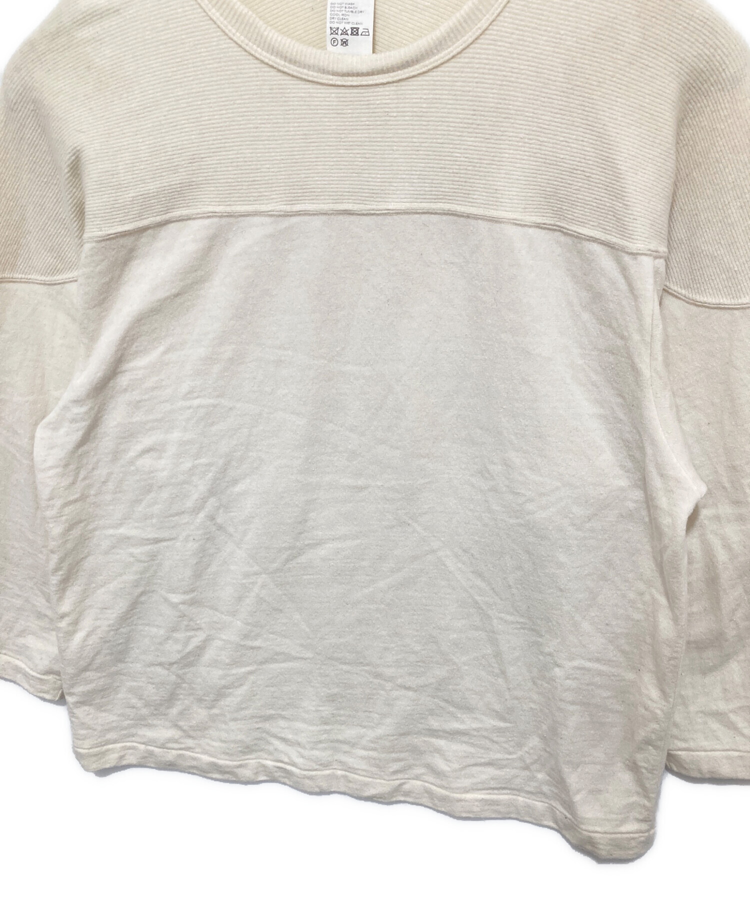 中古・古着通販】COMOLI (コモリ) 22AW ウールフットボールTシャツ