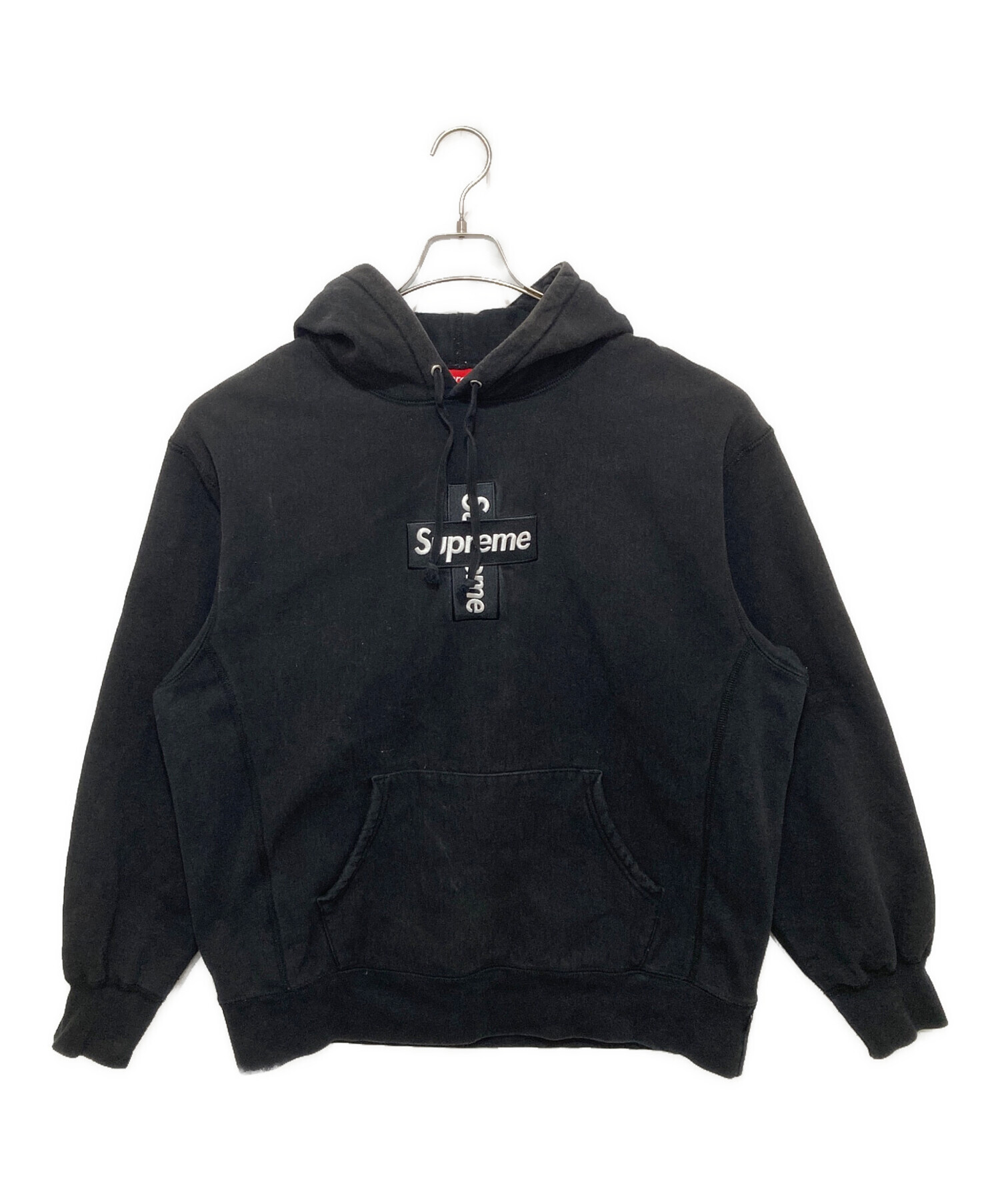 中古・古着通販】SUPREME (シュプリーム) Cross Box Hooded Sweatshirt 
