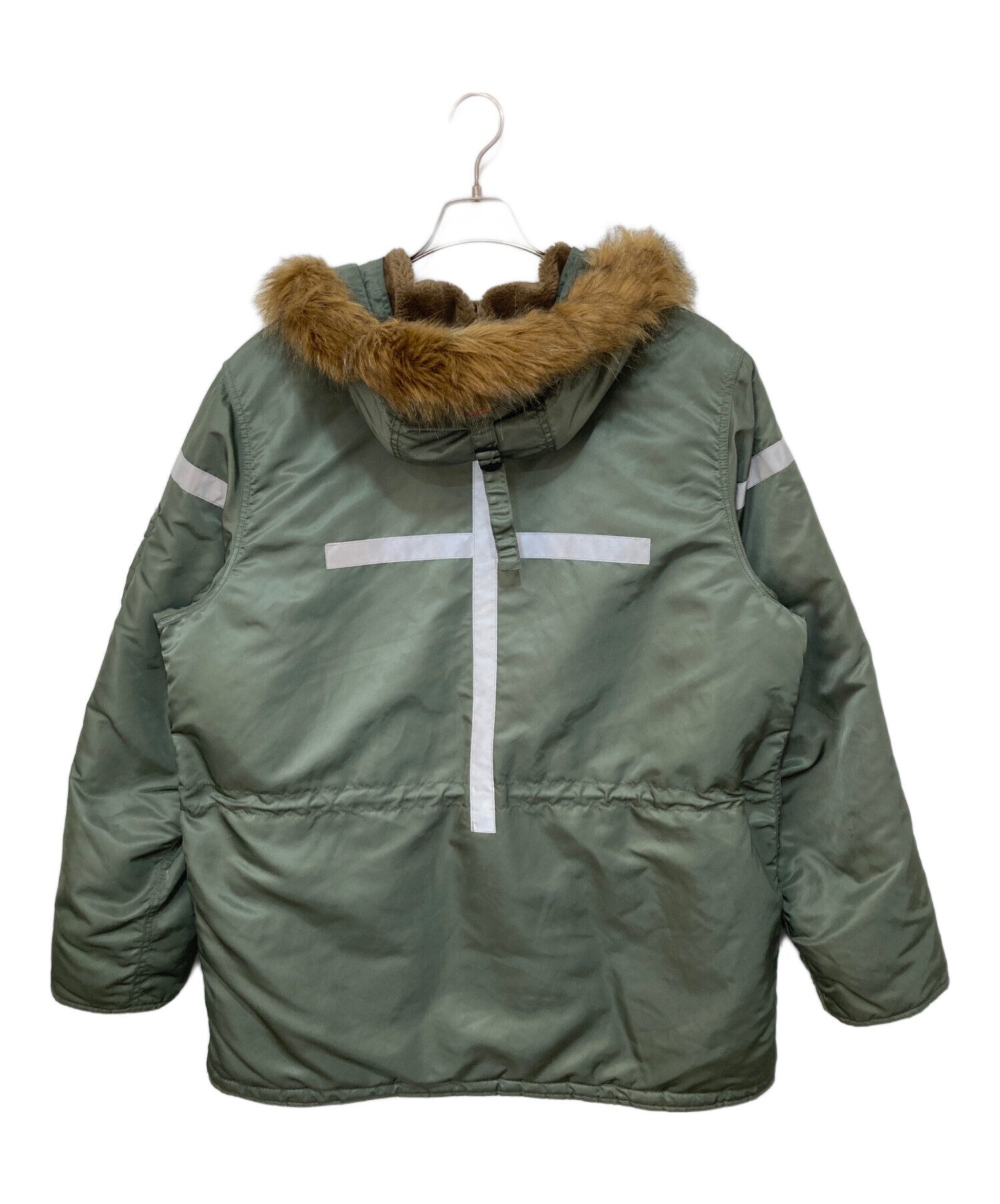 supreme n-3b フライトジャケット 中古・古着通販】Supreme (シュプリーム) Reflective Cross N-3B Parka
