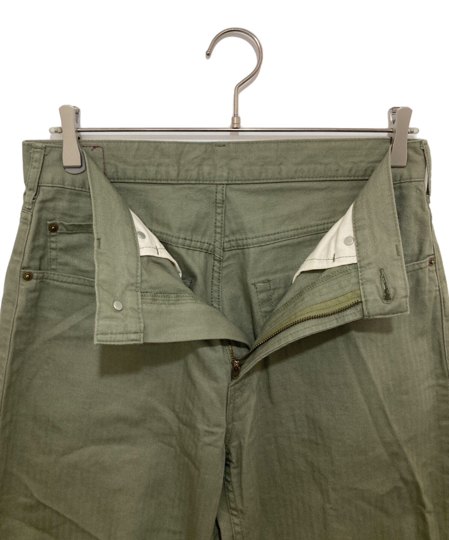 HYSTERIC GLAMOUR KINKY JEANS ヘリンボーン パンツ 中古・古着通販】Hysteric Glamour (ヒステリックグラマー