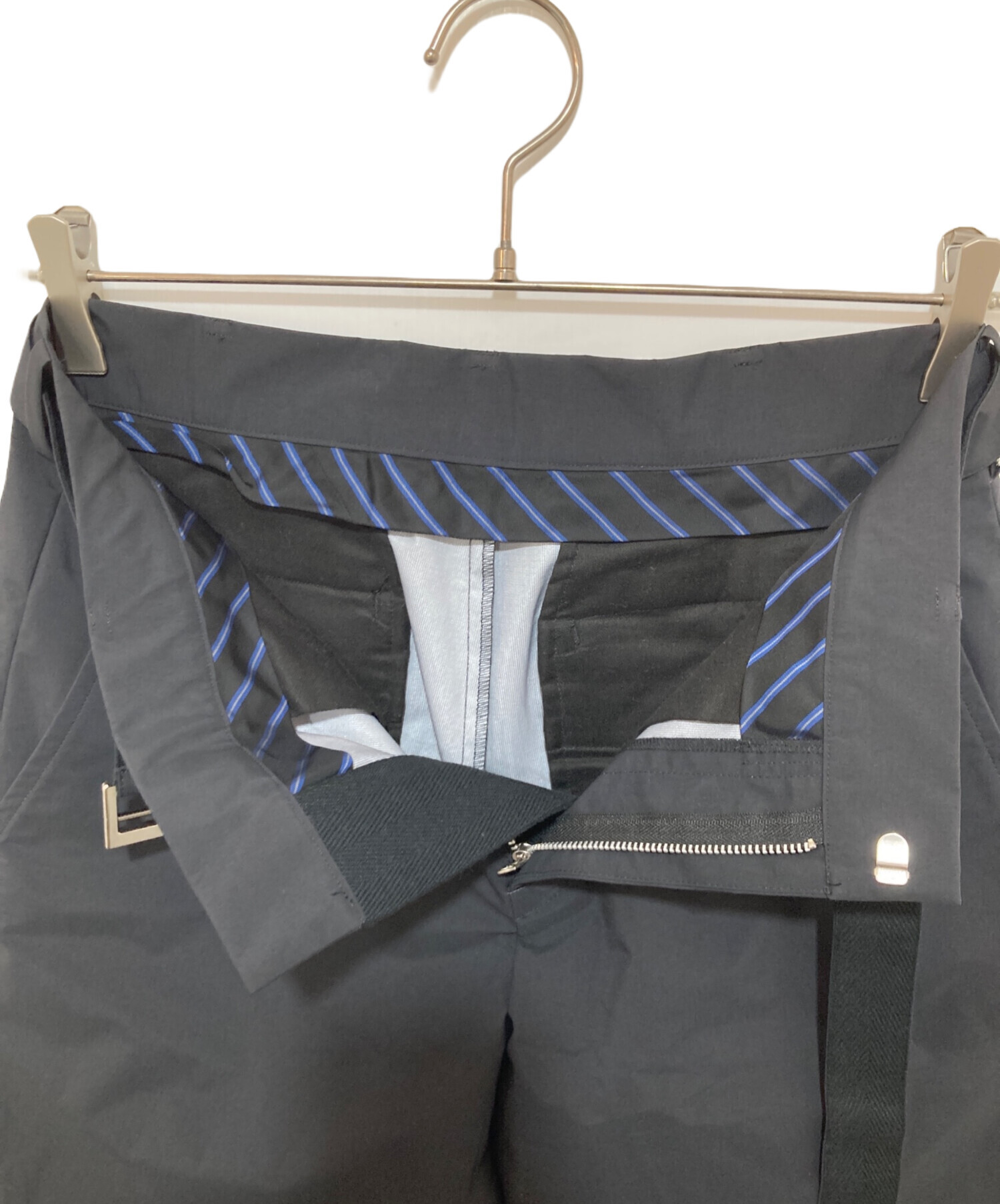 中古・古着通販】sacai (サカイ) ナイロンクロップドパンツ Nylon