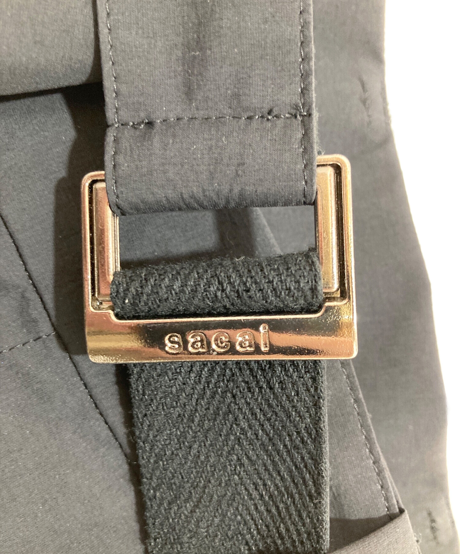中古・古着通販】sacai (サカイ) ナイロンクロップドパンツ Nylon