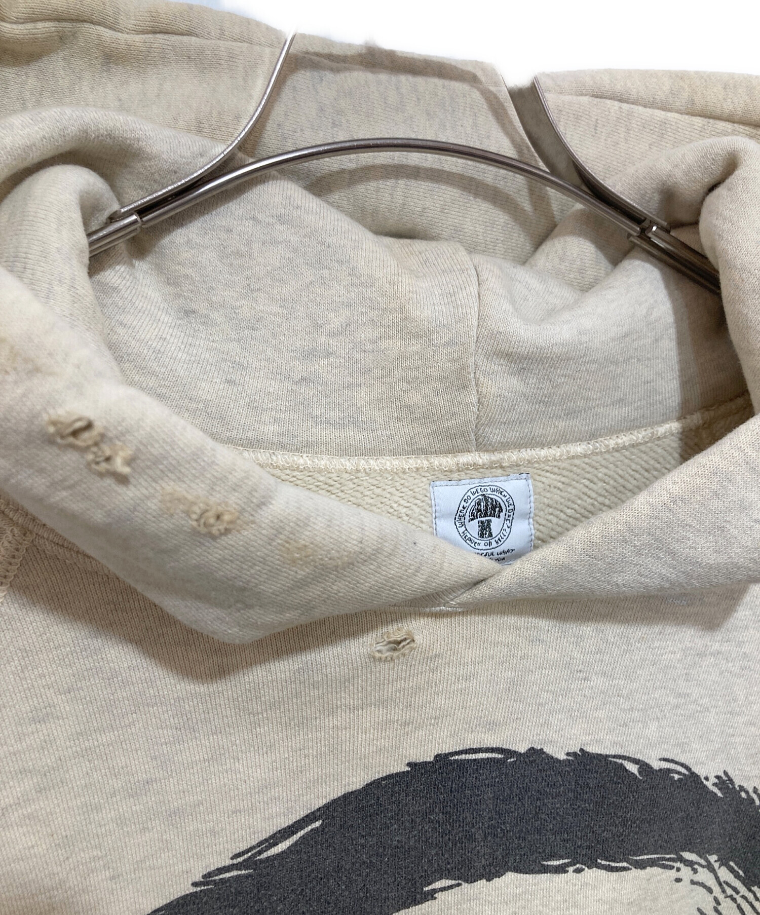 中古・古着通販】SAINT MICHAEL (セントマイケル) RAGLAN HOODIE eye 