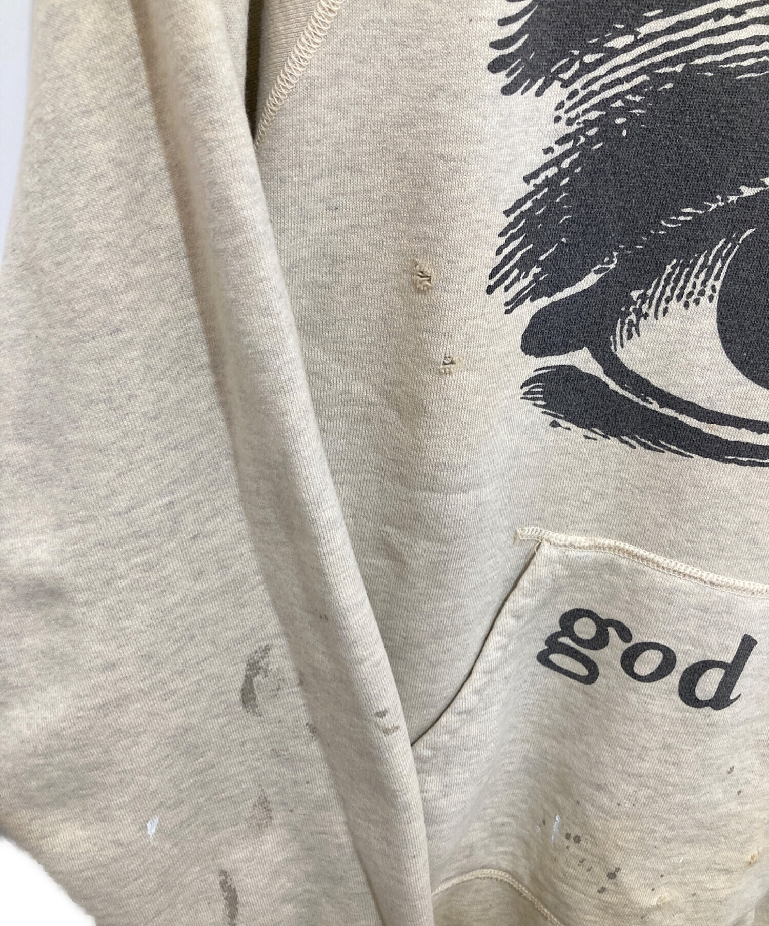 中古・古着通販】SAINT MICHAEL (セントマイケル) RAGLAN HOODIE eye 
