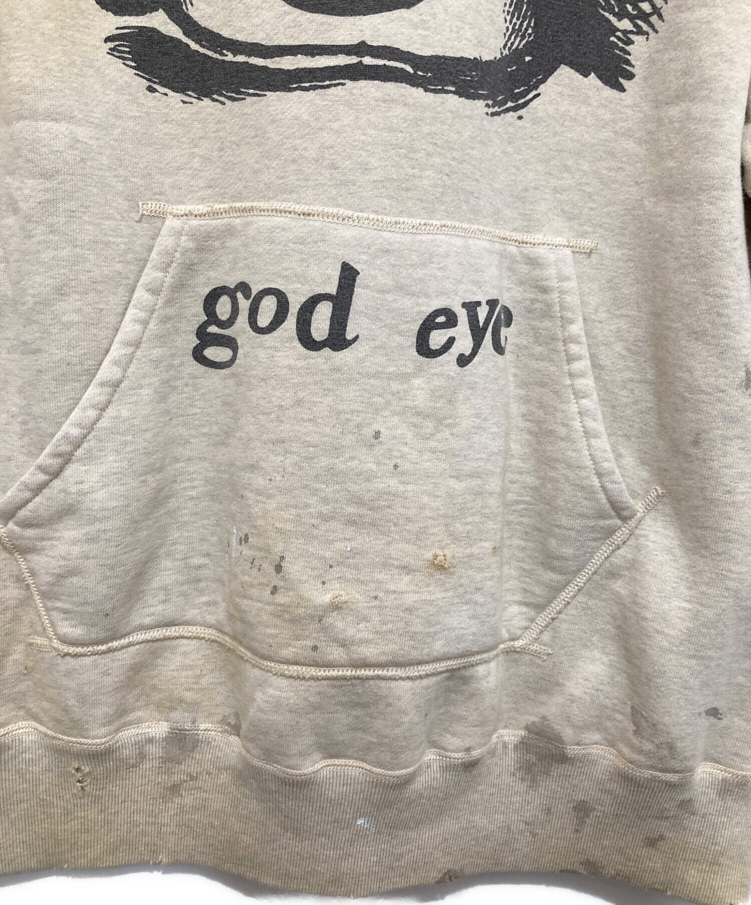 中古・古着通販】SAINT MICHAEL (セントマイケル) RAGLAN HOODIE eye 