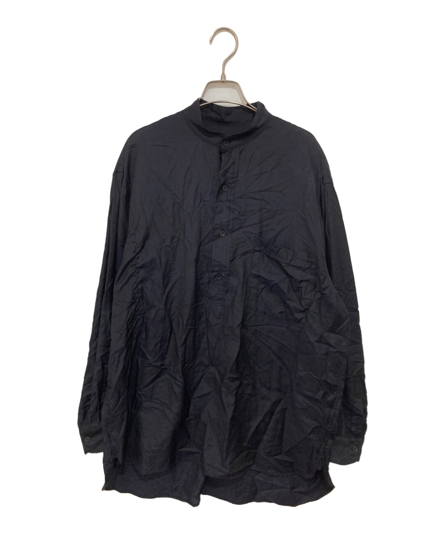 中古・古着通販】COMOLI (コモリ) 23SS WOOL SILK PULLOVER SHIRT