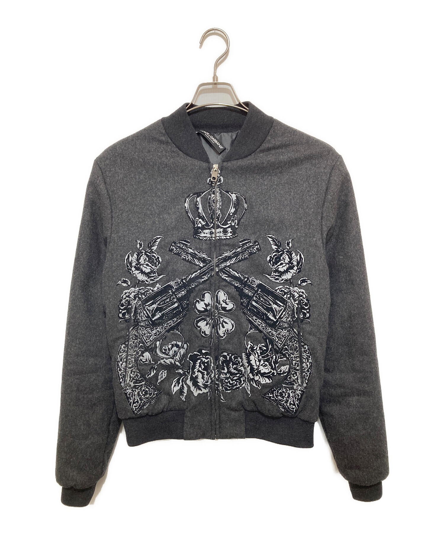 DOLCE&GABBANA ドルチェ＆ガッバーナ ブルゾン 中古・古着通販】DOLCE & GABBANA (ドルチェ＆ガッバーナ) WOOL ZIP