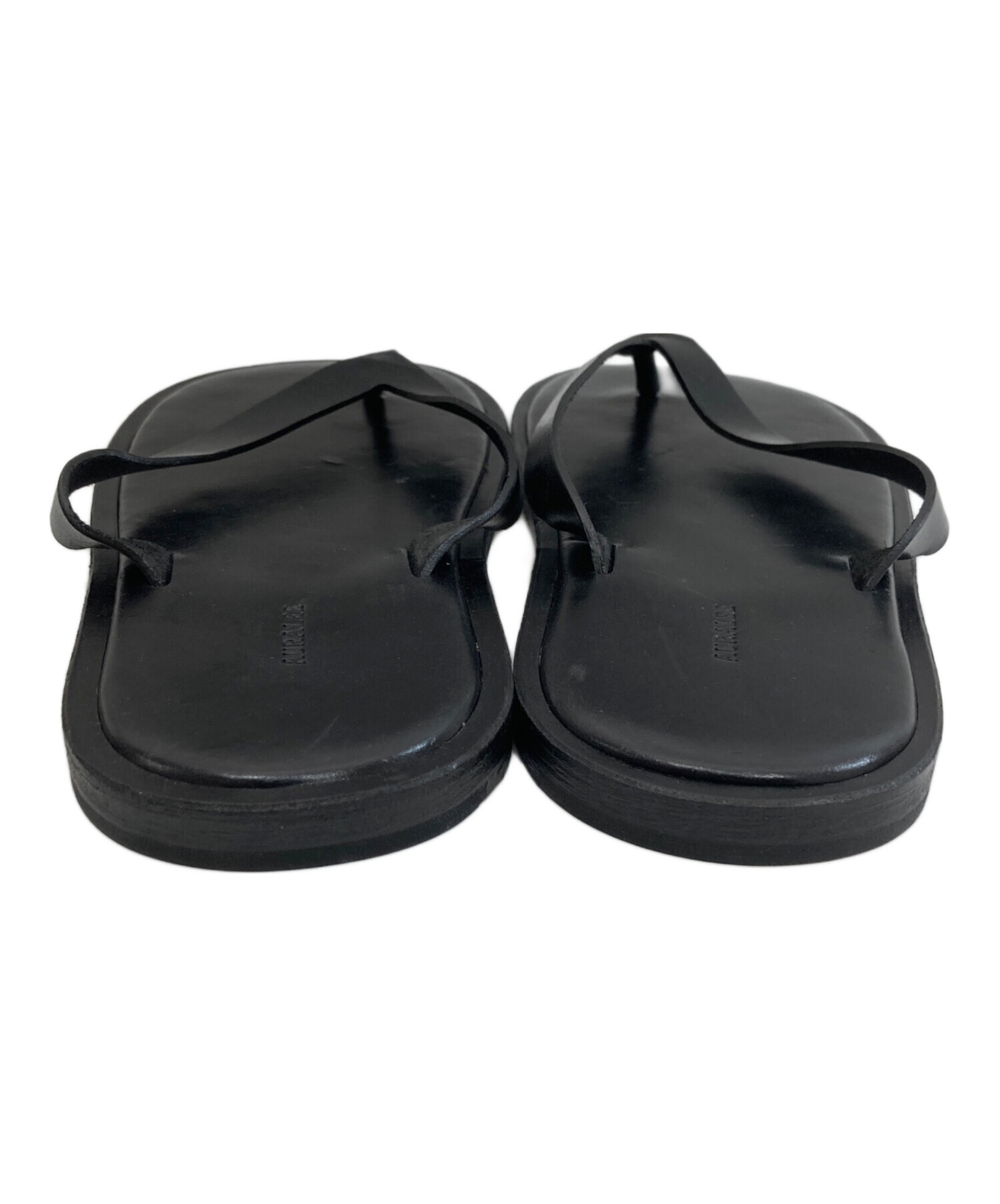 中古・古着通販】AURALEE (オーラリー) レザートングサンダル Leather