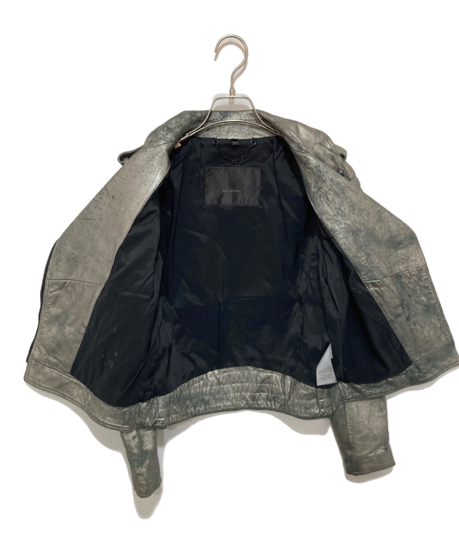 中古・古着通販】BELSTAFF (ベルスタッフ) レザージャケット ダブル