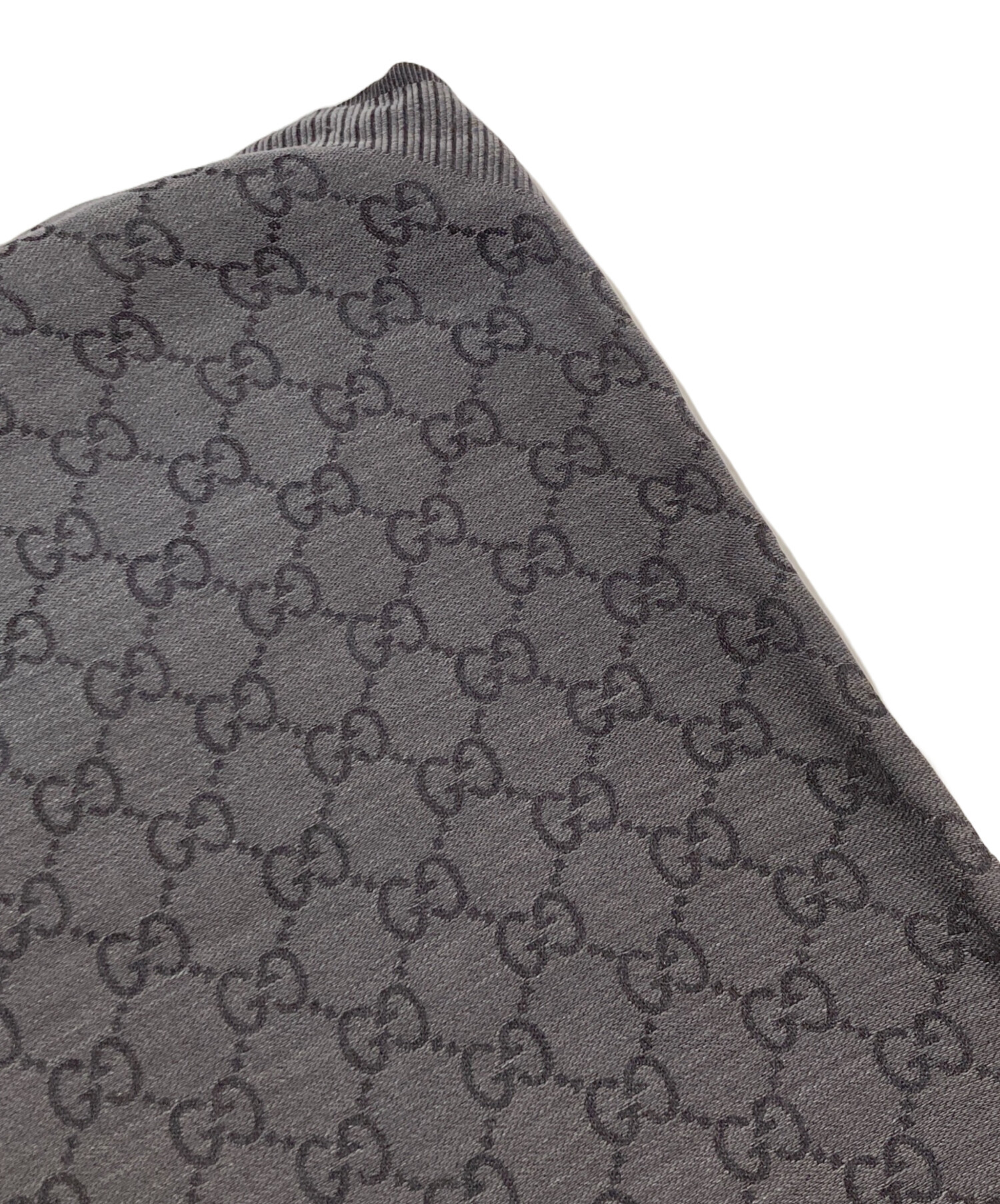 中古・古着通販】GUCCI (グッチ) GG柄 ウール×シルク ストール 281942