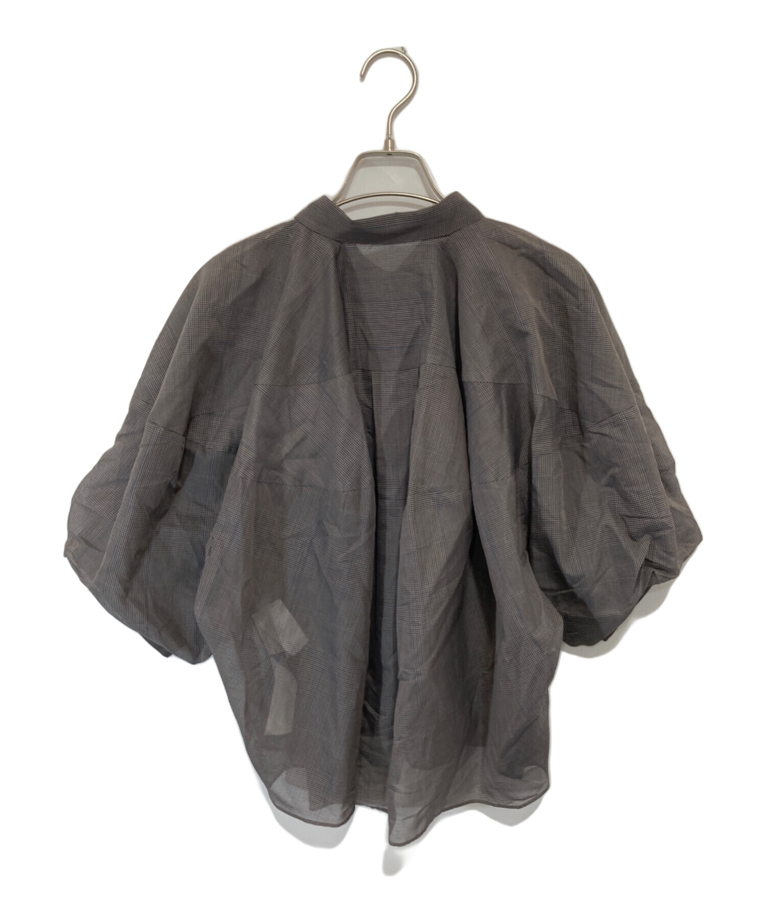 中古・古着通販】sacai (サカイ) 24SS Chalk Stripe Glencheck Shirt 