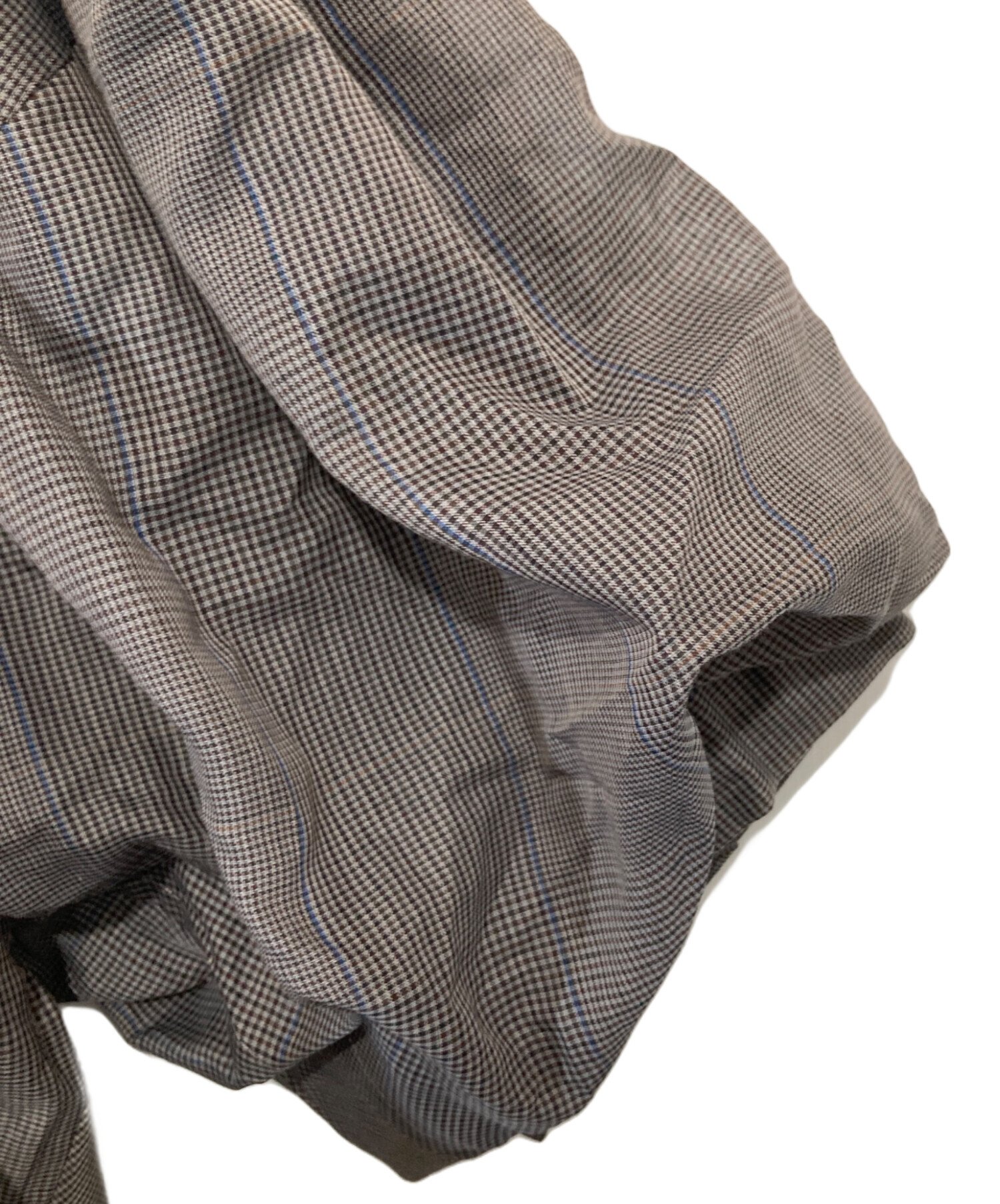 中古・古着通販】sacai (サカイ) 24SS Chalk Stripe Glencheck Shirt