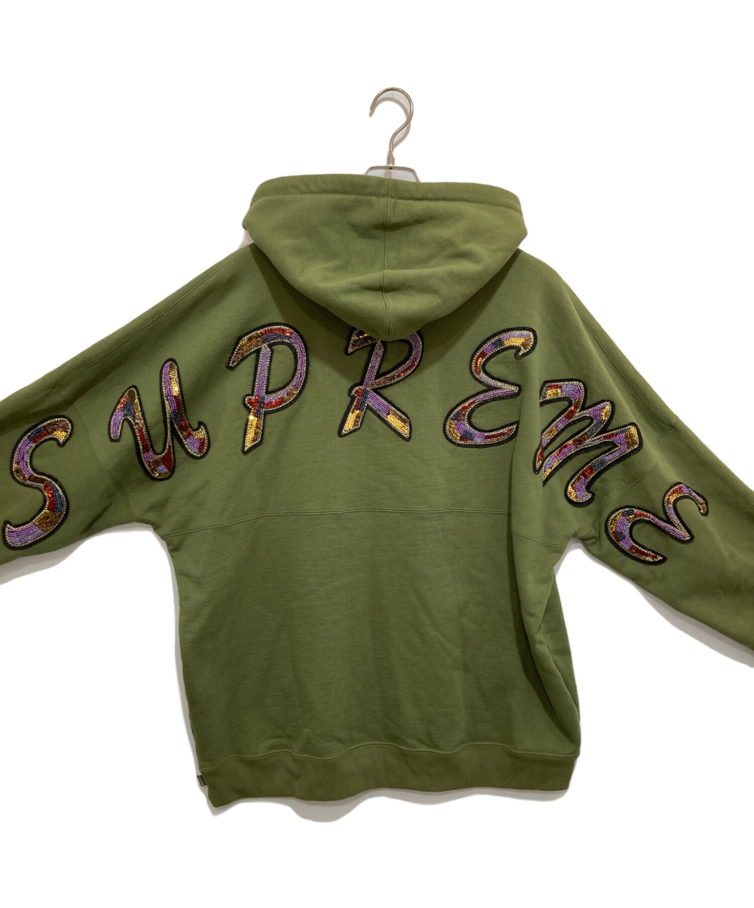 中古・古着通販】SUPREME (シュプリーム) Beaded Hooded Sweatshirt 