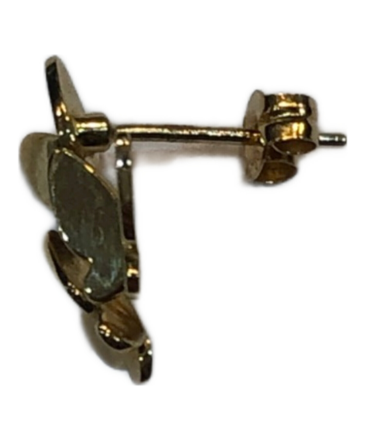 中古・古着通販】AHKAH (アーカー) パピヨンブリリアン 蝶 ピアス K18