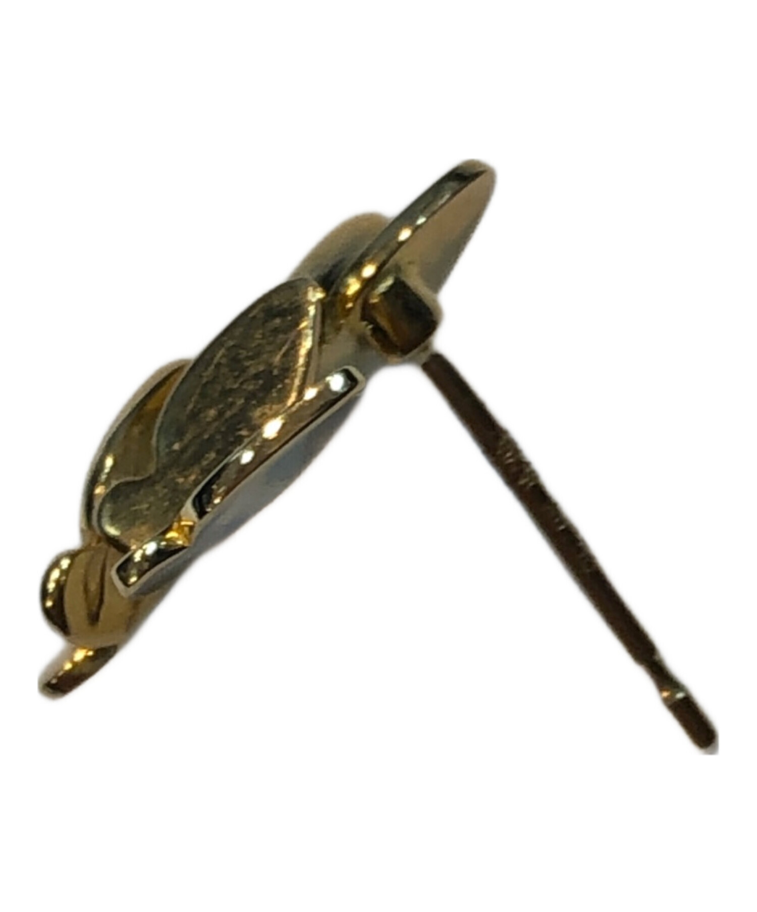 中古・古着通販】AHKAH (アーカー) パピヨンブリリアン 蝶 ピアス K18