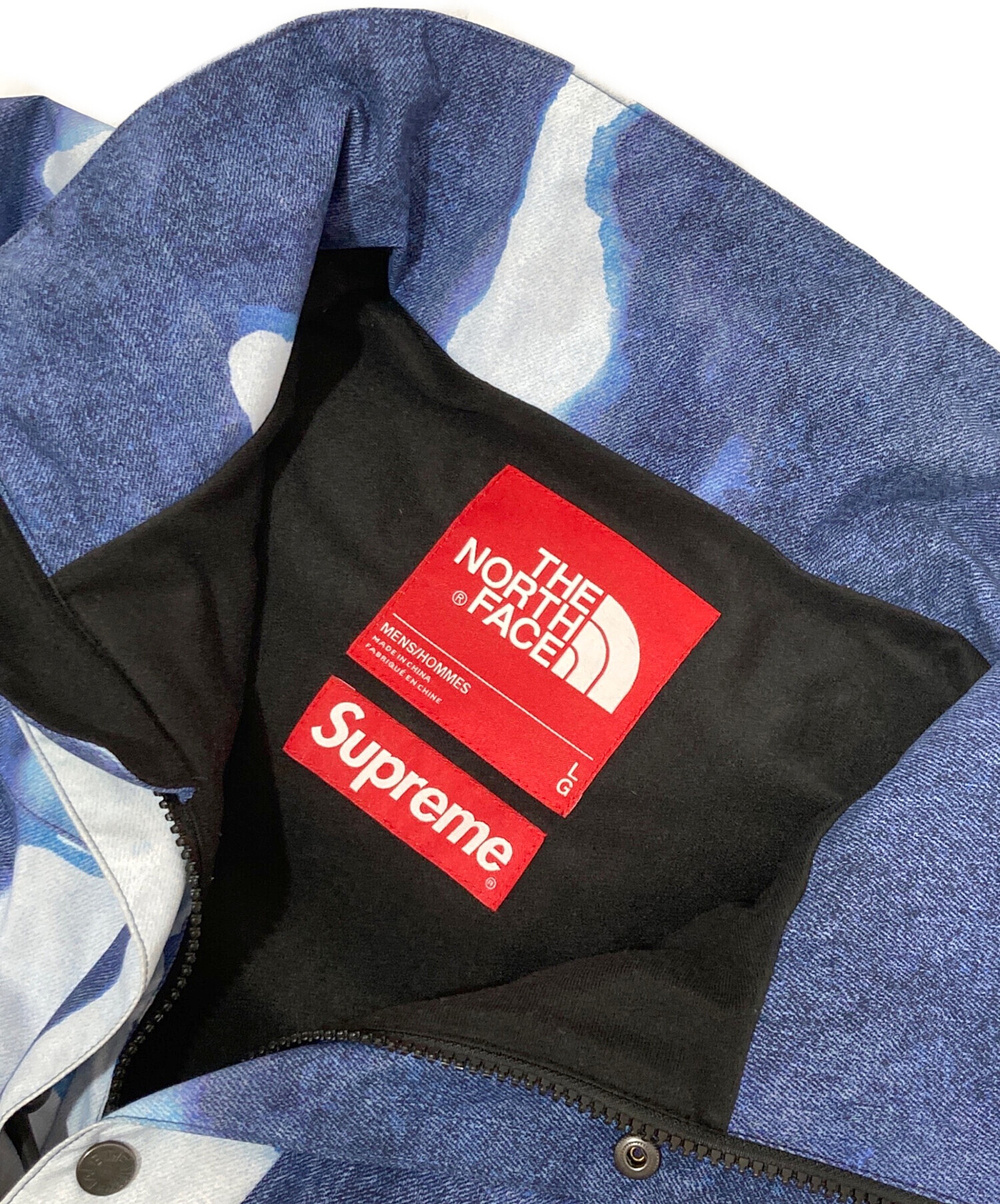 中古・古着通販】SUPREME THE NORTH FACE Bleached Denim Print