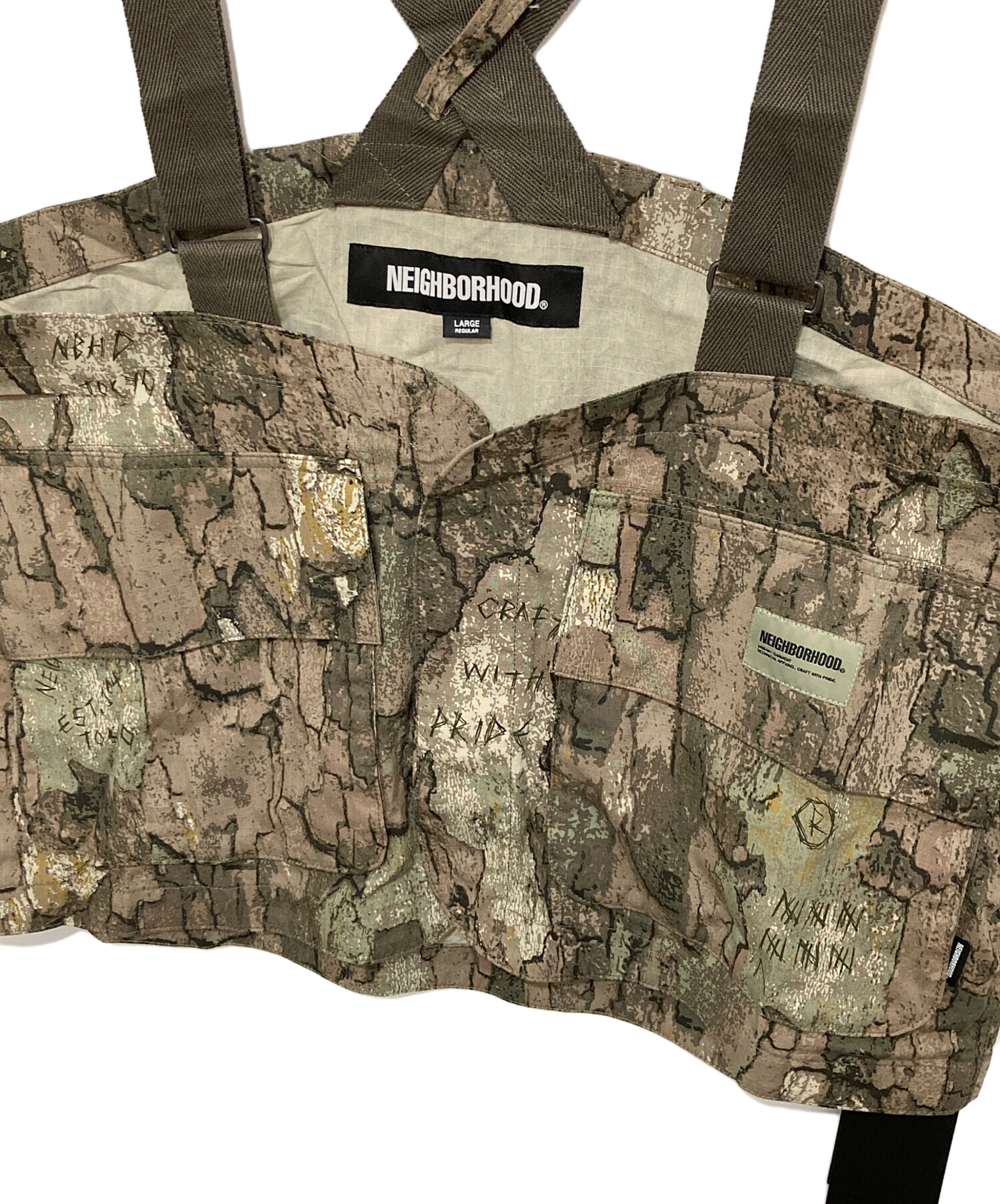 中古・古着通販】NEIGHBORHOOD (ネイバーフッド) CAMOUFLAGE PACK VEST