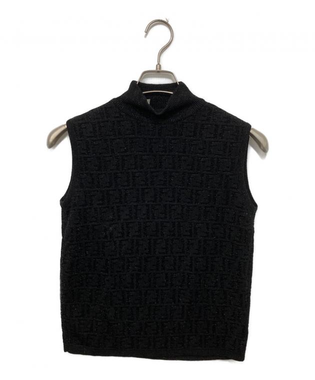 中古・古着通販】FENDI (フェンディ) ズッカ柄ノースリーブニット