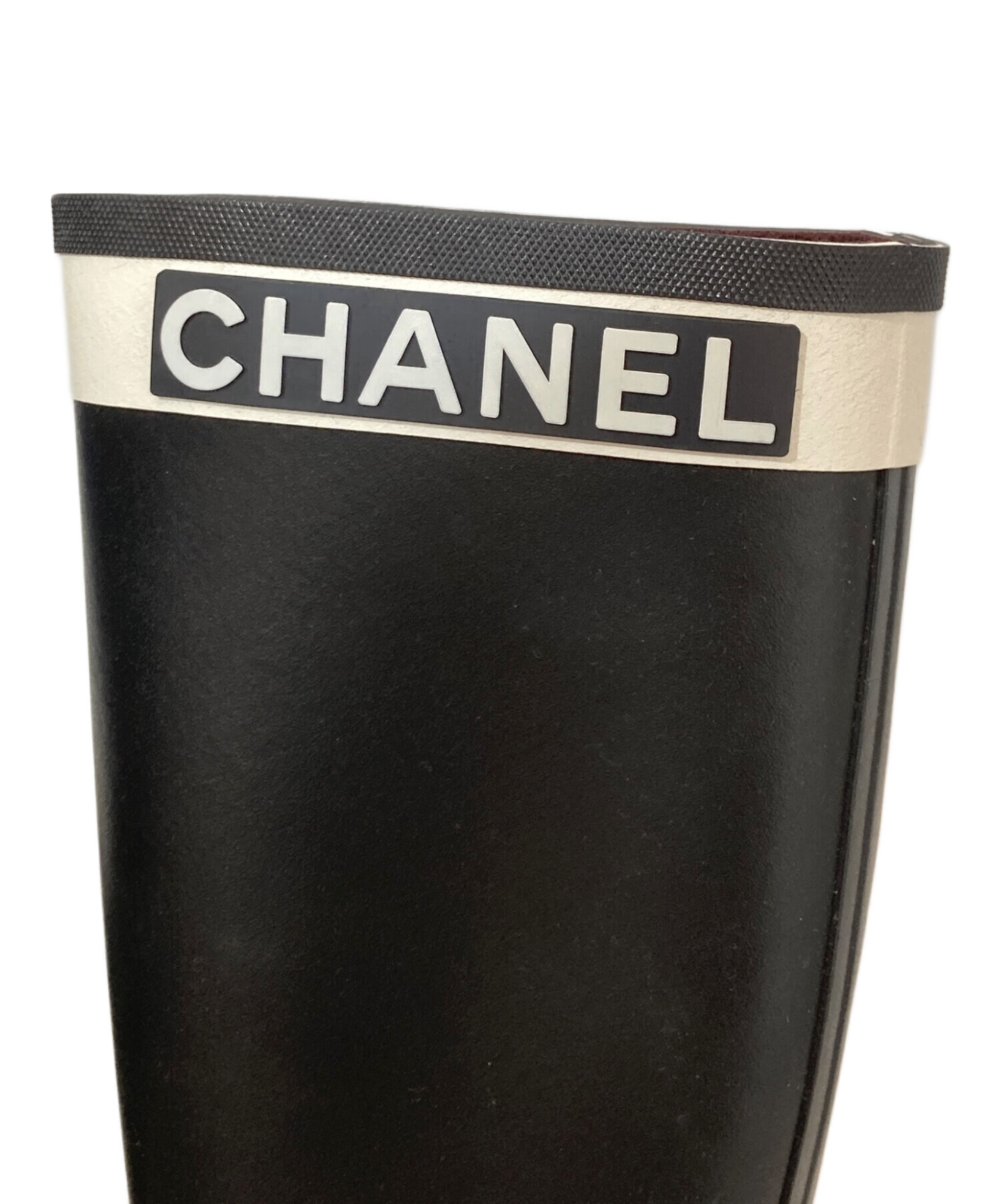 中古・古着通販】CHANEL (シャネル) Rubber long boots ラバー