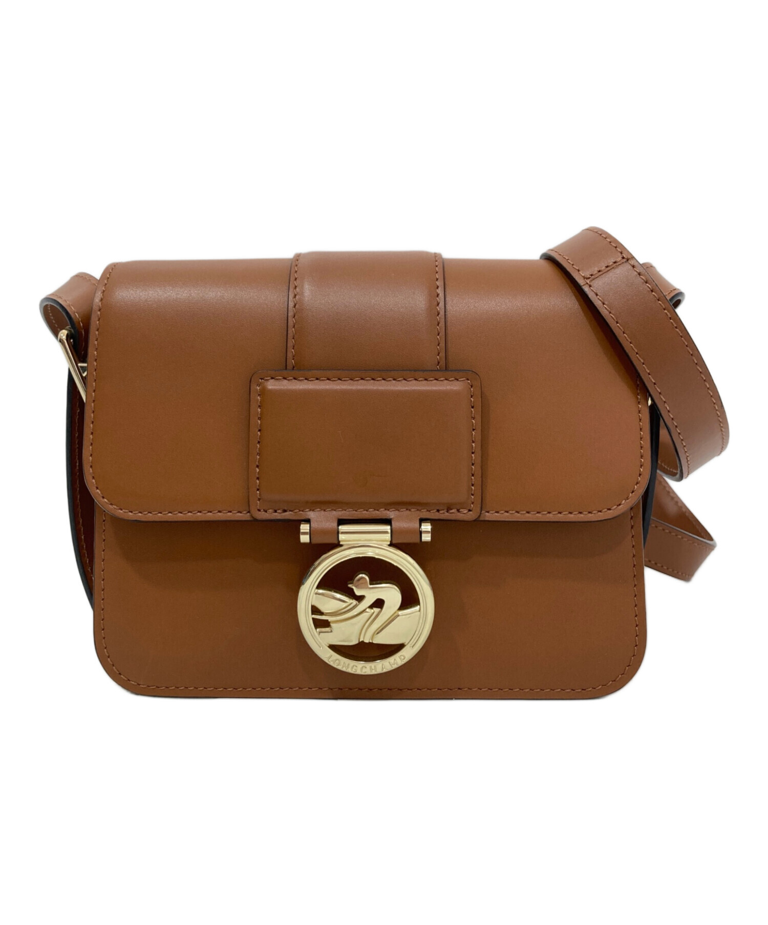 中古・古着通販】LONGCHAMP (ロンシャン) BOX TROT CROSSBODY BAG