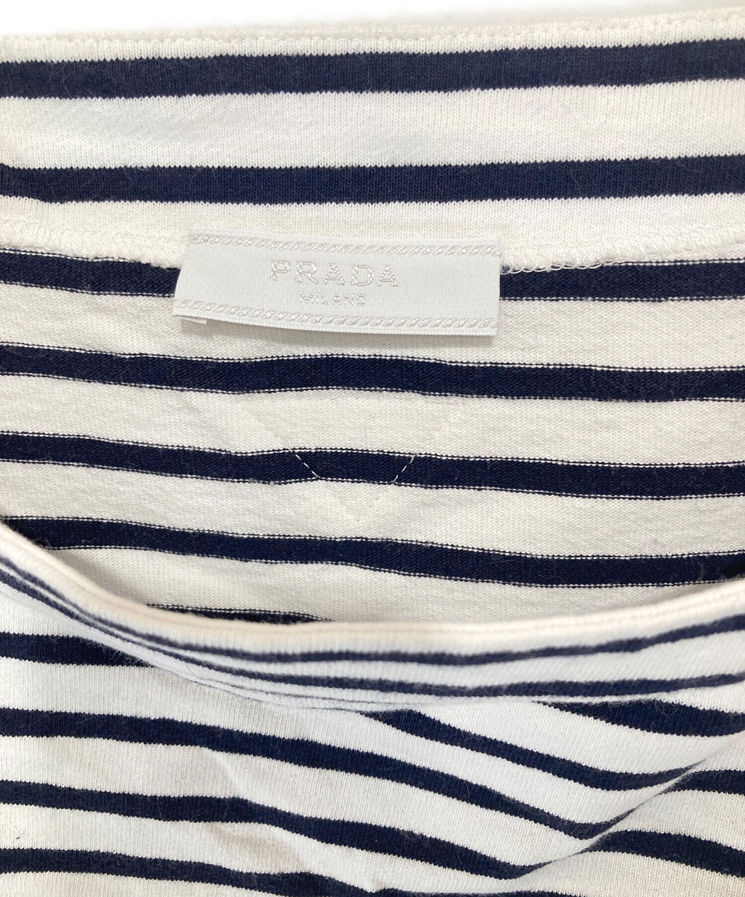 中古・古着通販】PRADA (プラダ) Long-sleeved jersey T-shirt
