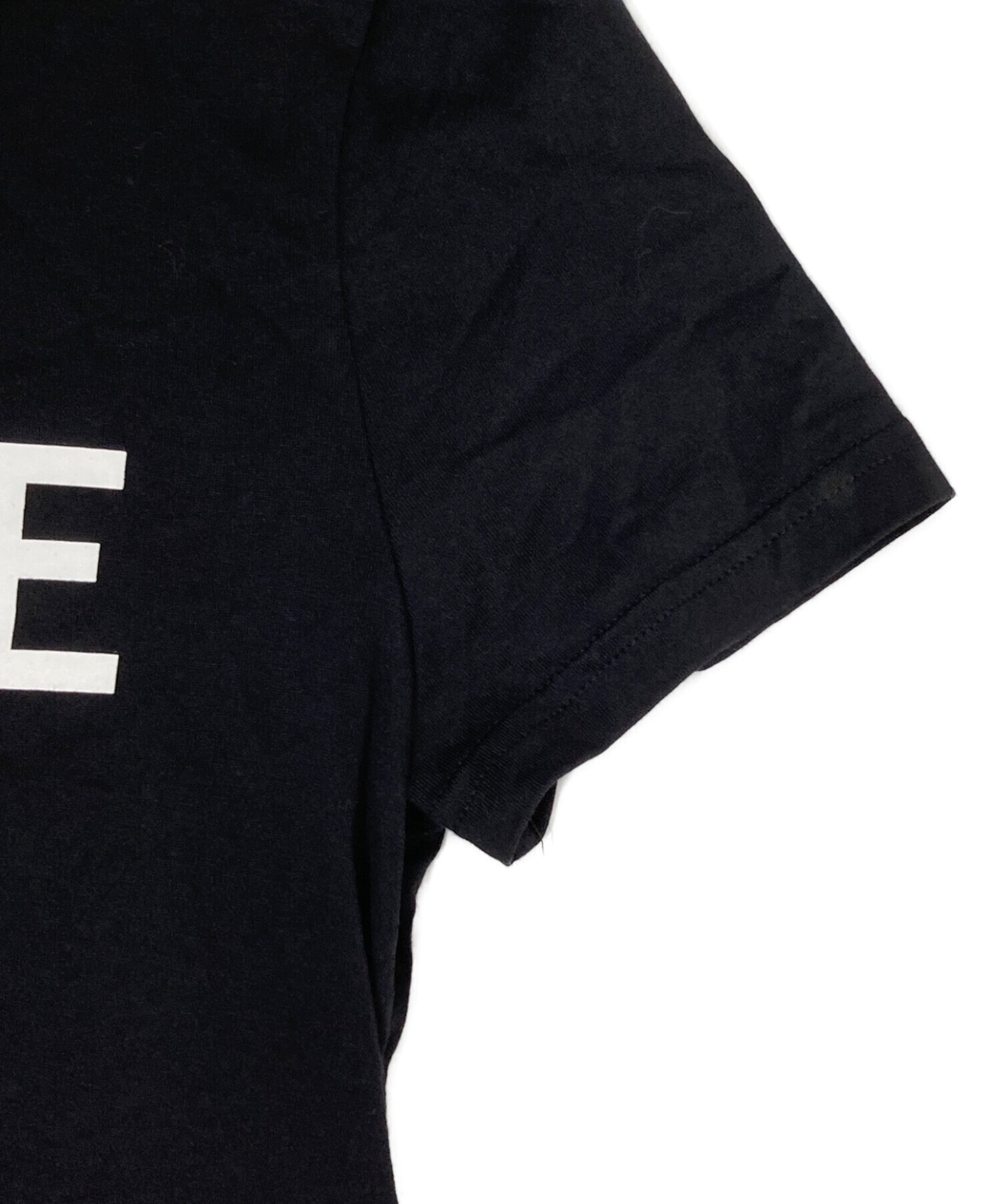 中古・古着通販】CELINE (セリーヌ) ロゴTシャツ ブラック サイズ:M