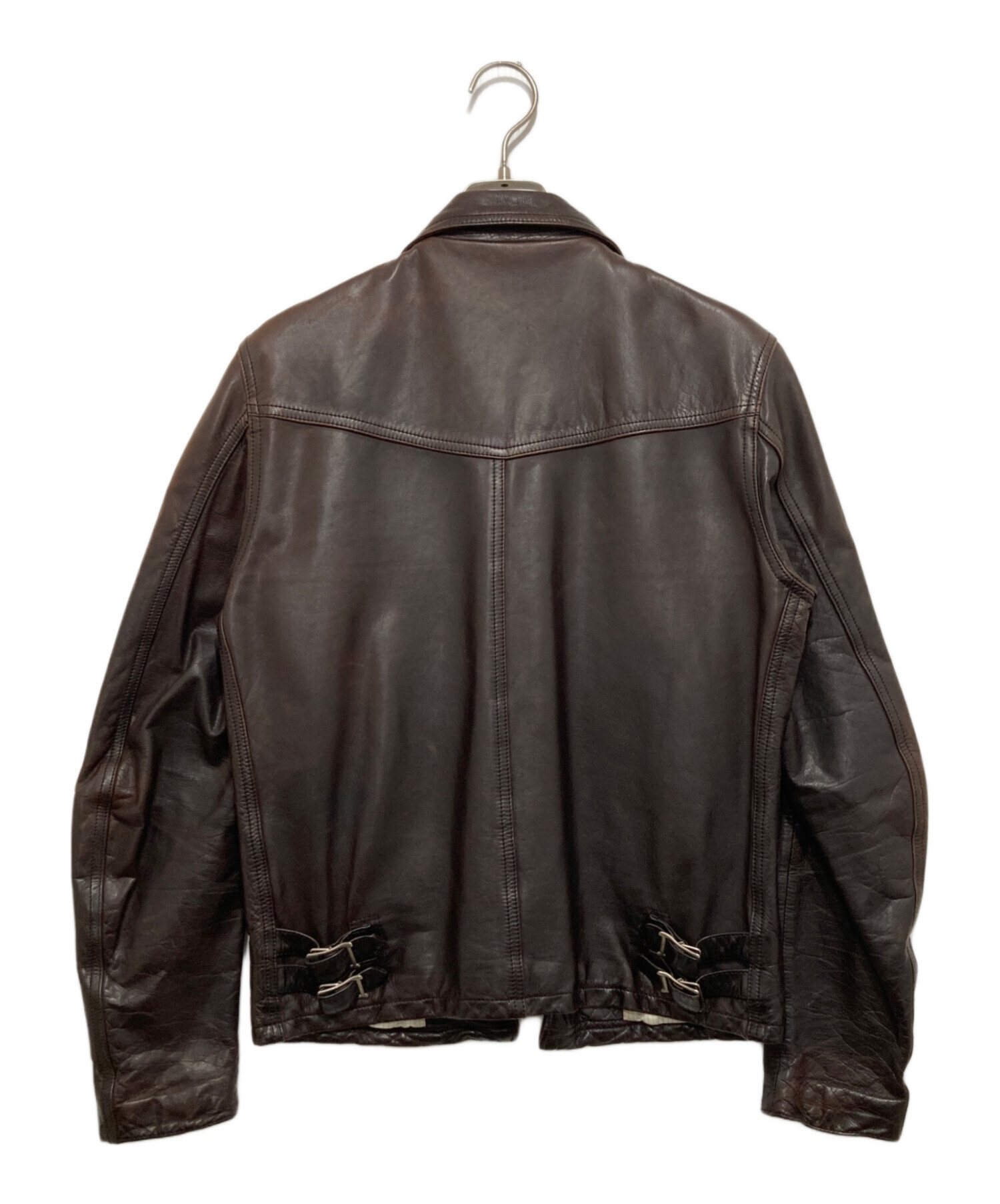 【定価6万】BEDWIN スエード ジャケット 中古・古着通販】BEDWIN (ベドウィン) シングルレザージャケット