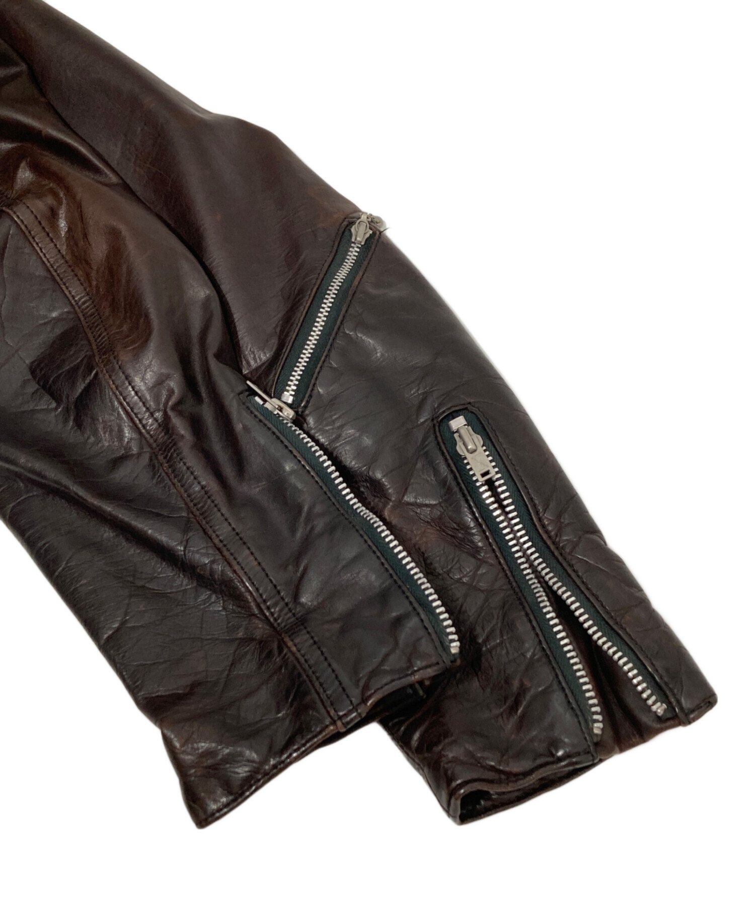 【定価6万】BEDWIN スエード ジャケット 中古・古着通販】BEDWIN (ベドウィン) シングルレザージャケット