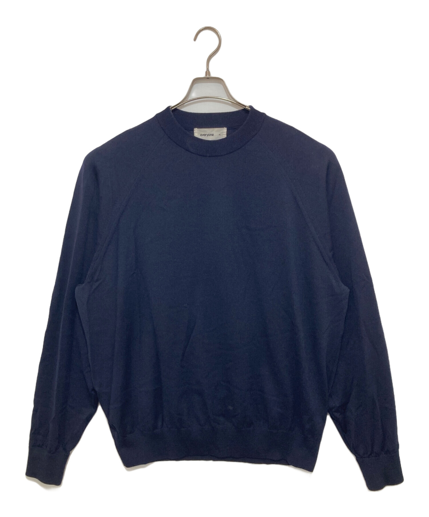 中古・古着通販】everyone (エブリワン) クルーネックニット CREWNECK 