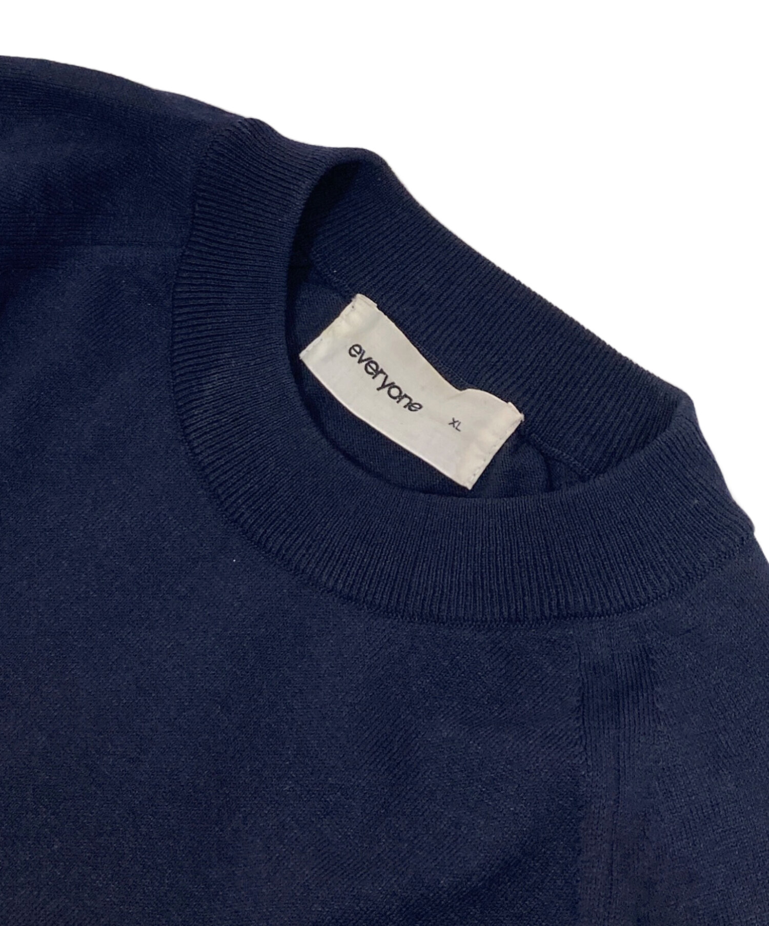 中古・古着通販】everyone (エブリワン) クルーネックニット CREWNECK 