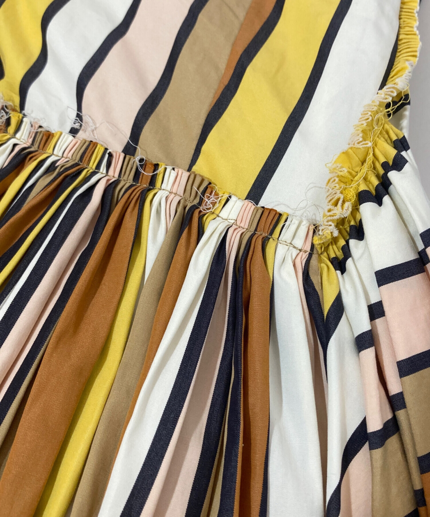 中古・古着通販】MARNI (マルニ) マルチストライプ シャツ ドレス 