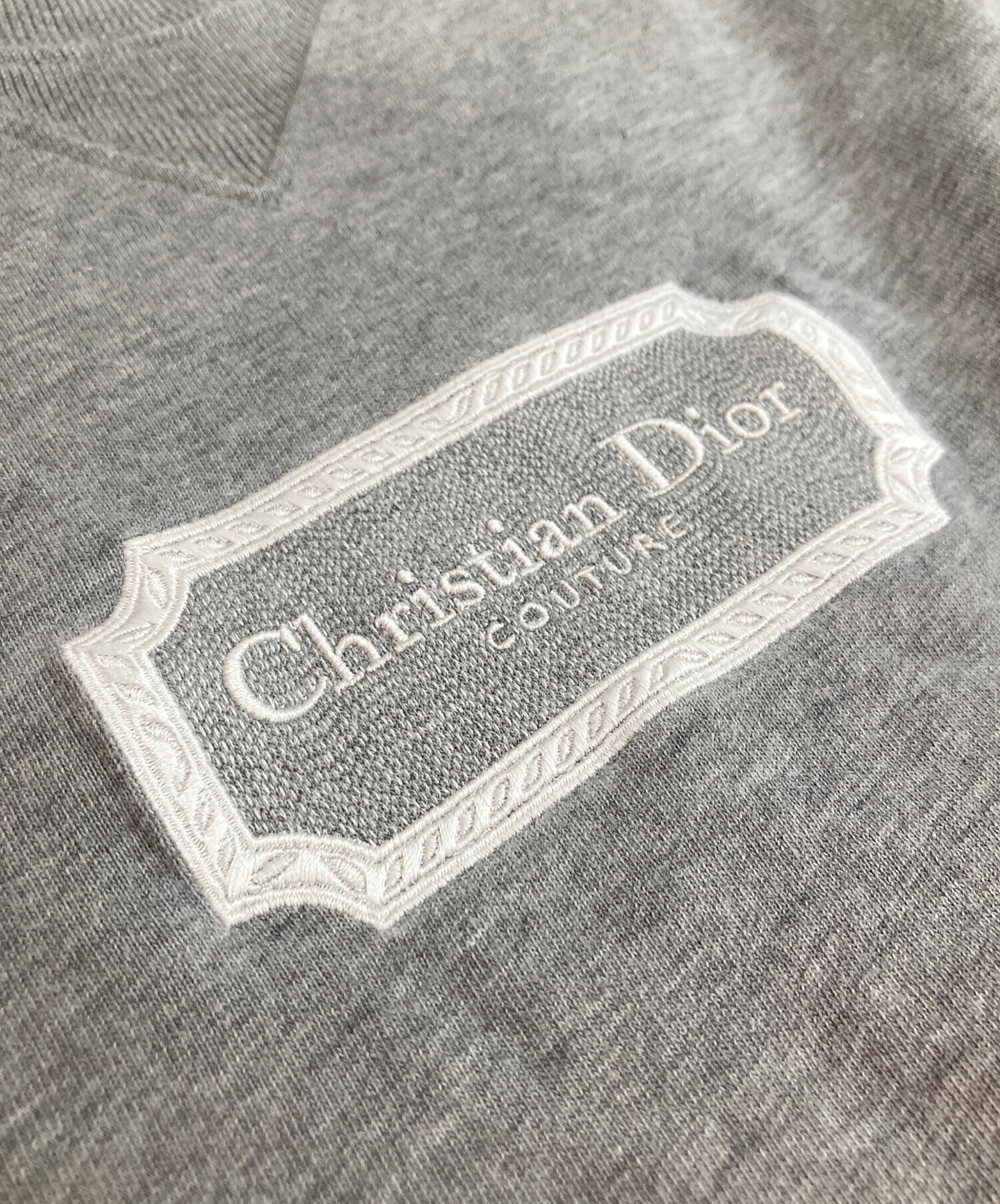 新品未使用 DiorHomme ロングTシャツ 44 XXS グレー 付属完備 【公式通販】