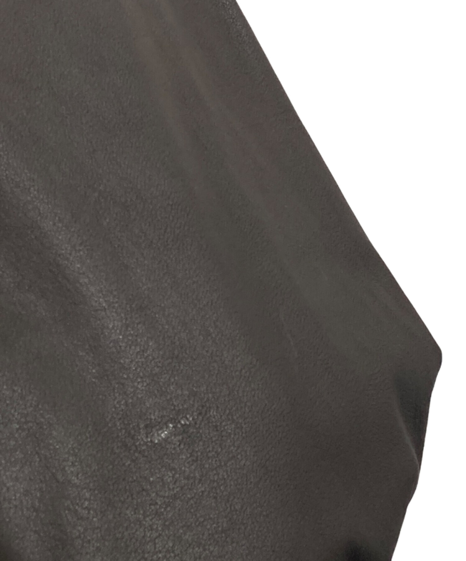 中古・古着通販】COMOLI (コモリ) LEATHER SHIRT ディアスキン レザー