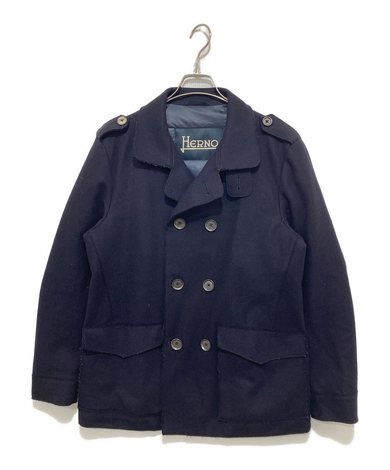 中古・古着通販】HERNO (ヘルノ) ウールPコートUB-ZERO GI0012U-39056