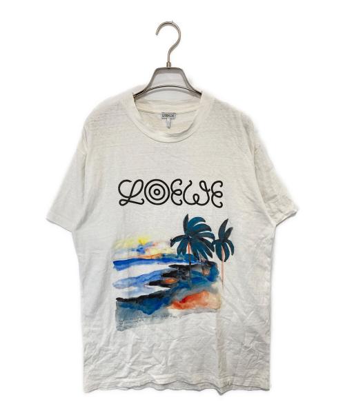 中古・古着通販】LOEWE (ロエベ) ウォーター カラー プリント Tシャツ