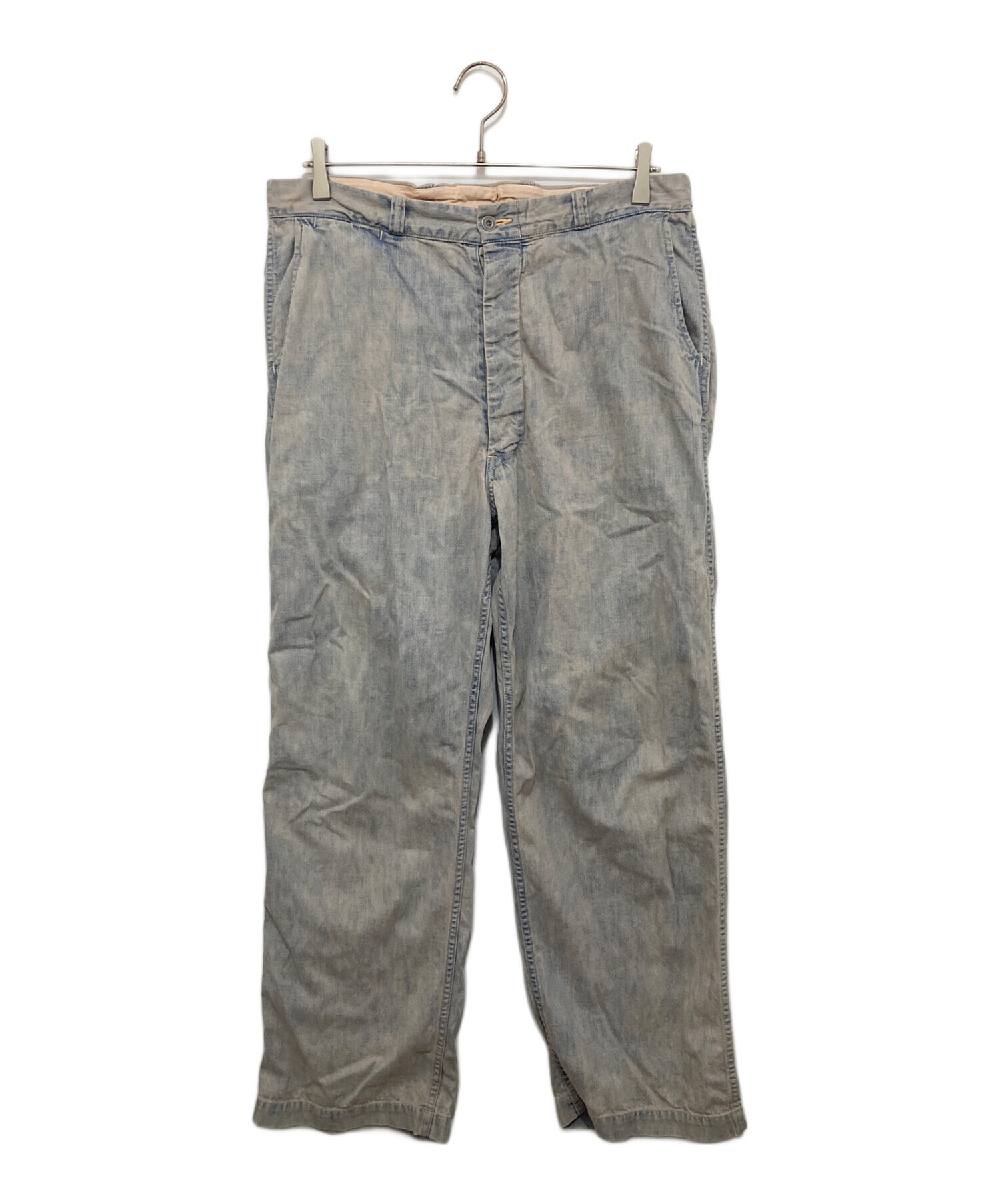 中古・古着通販】A.PRESSE (アプレッセ) ブリーチ ウォッシュド デニム