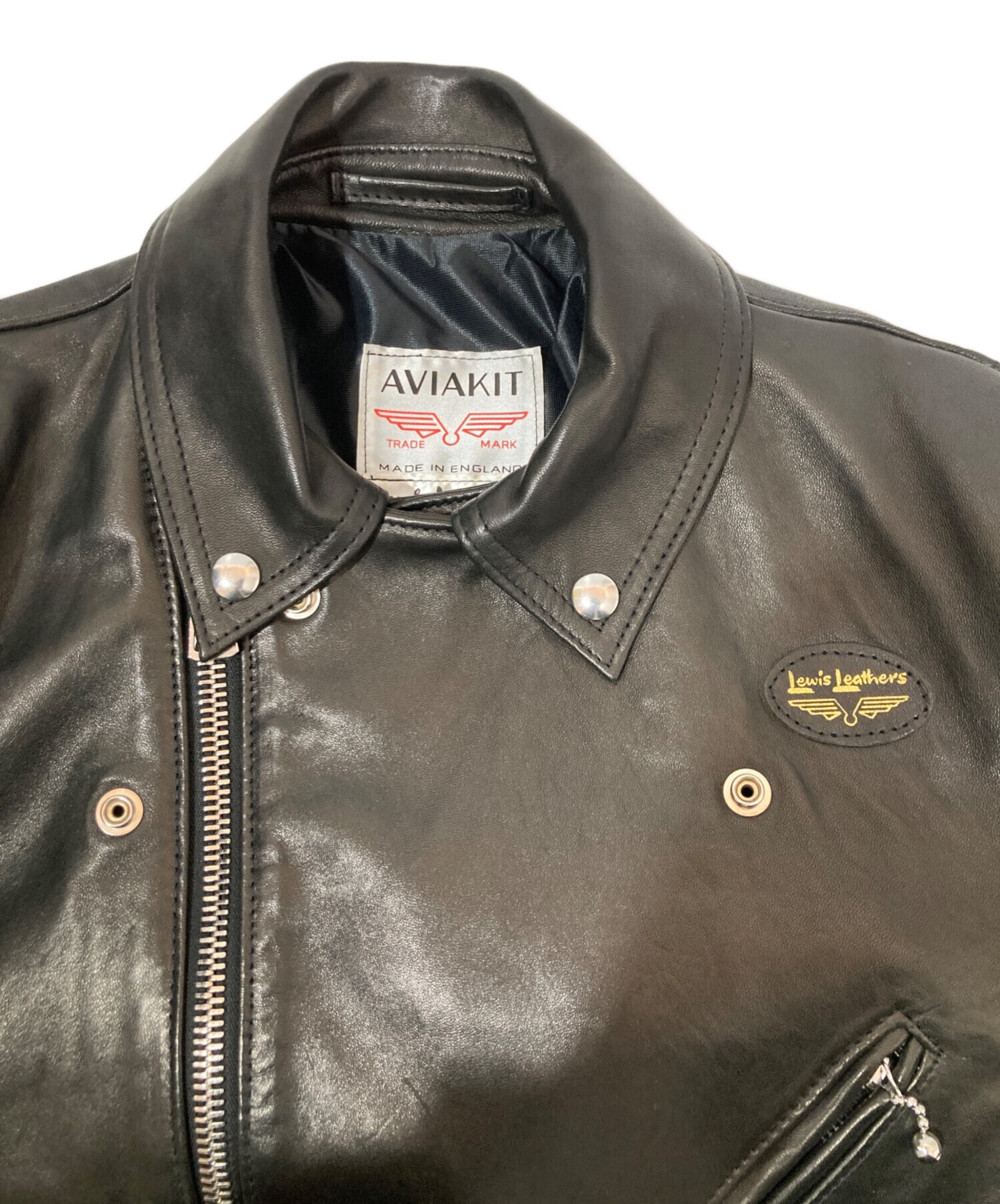 レザーライダースジャケット　未使用品 中古・古着通販】Lewis Leathers (ルイスレザース) 441TV