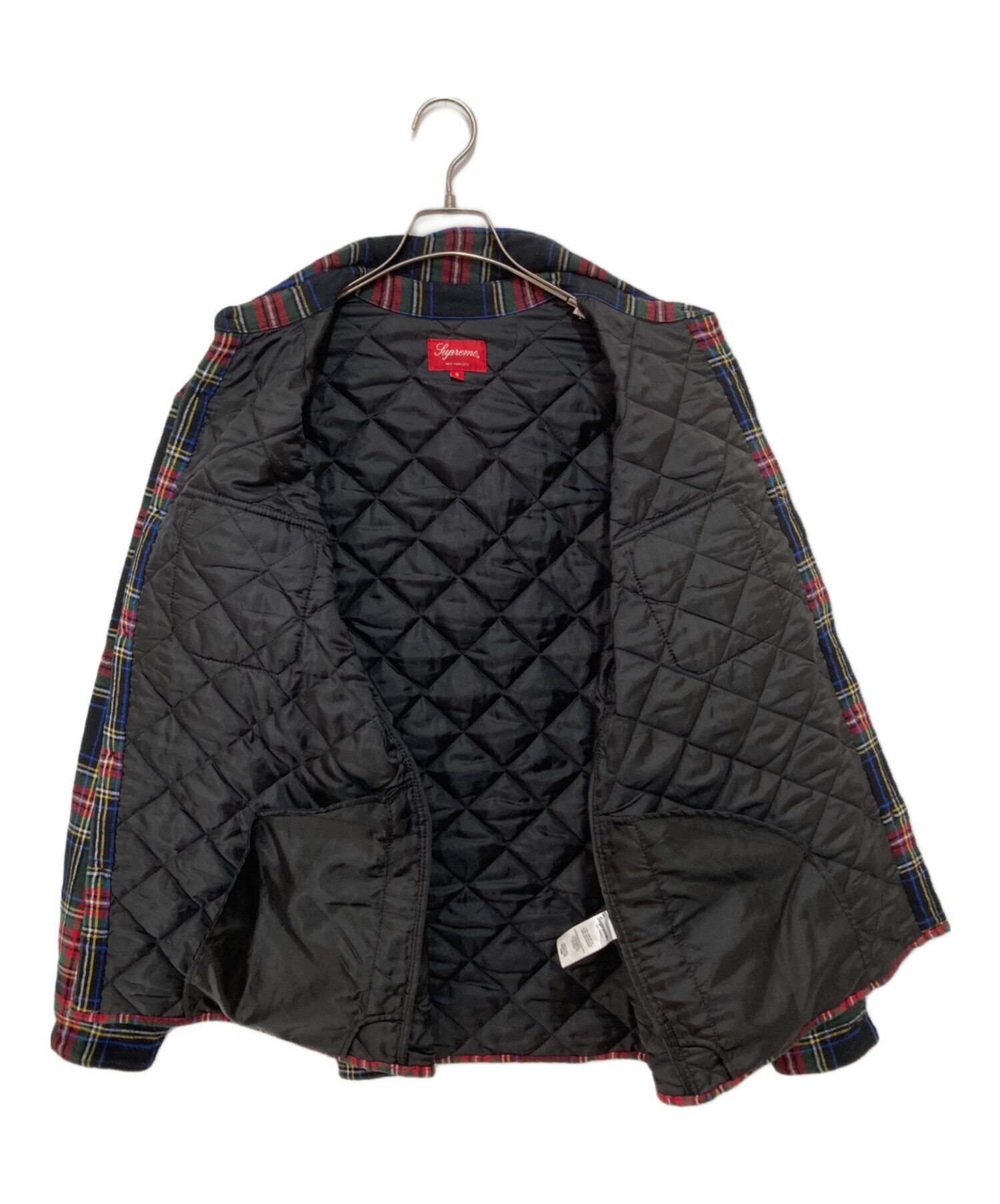 中古・古着通販】SUPREME (シュプリーム) Quilted Plaid Flannel Shirt