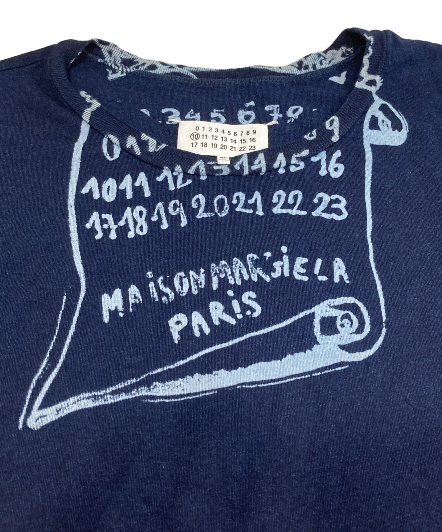 中古・古着通販】Maison Margiela (メゾンマルジェラ) プリントTシャツ