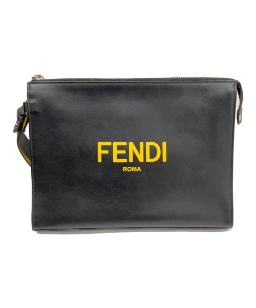 FENDI クラッチバッグ 中古・古着通販】FENDI (フェンディ) クラッチバッグ フラットスリム