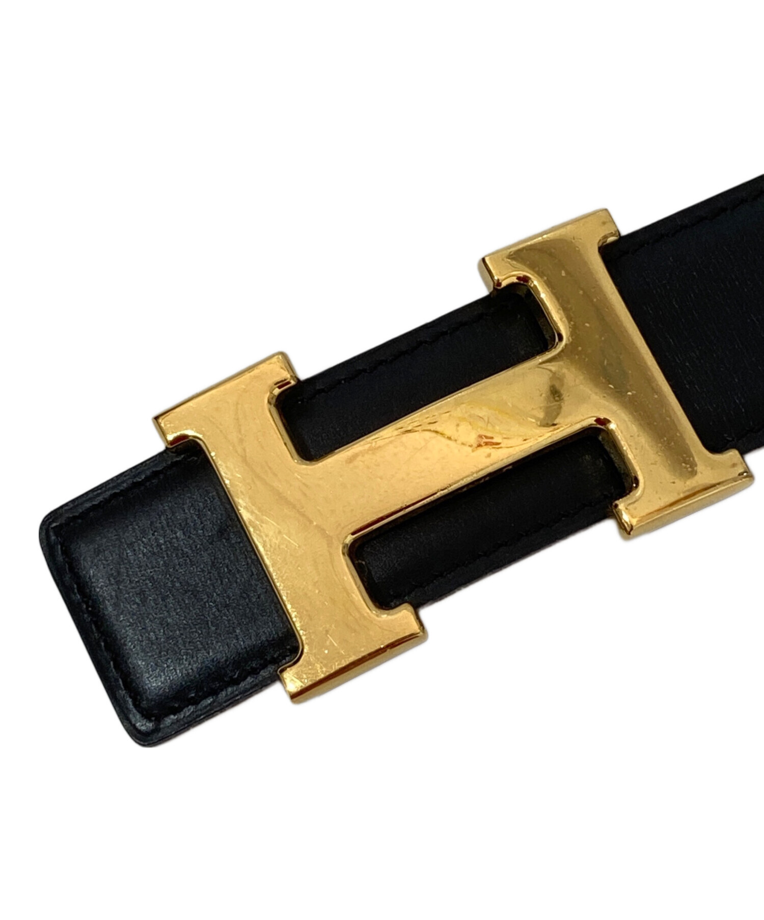 中古・古着通販】HERMES (エルメス) ミニコンスタンスHロゴベルト