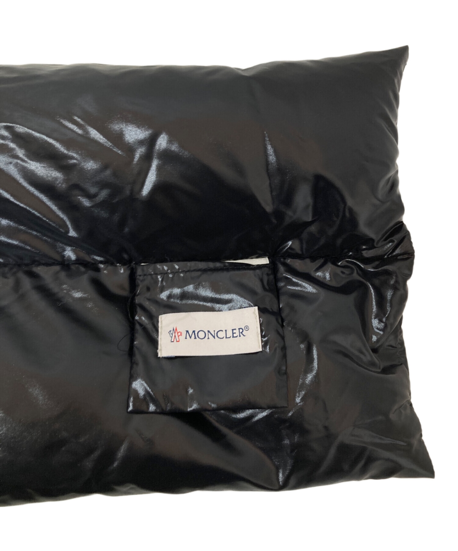 中古・古着通販】MONCLER (モンクレール) ロゴダウンマフラー スヌード