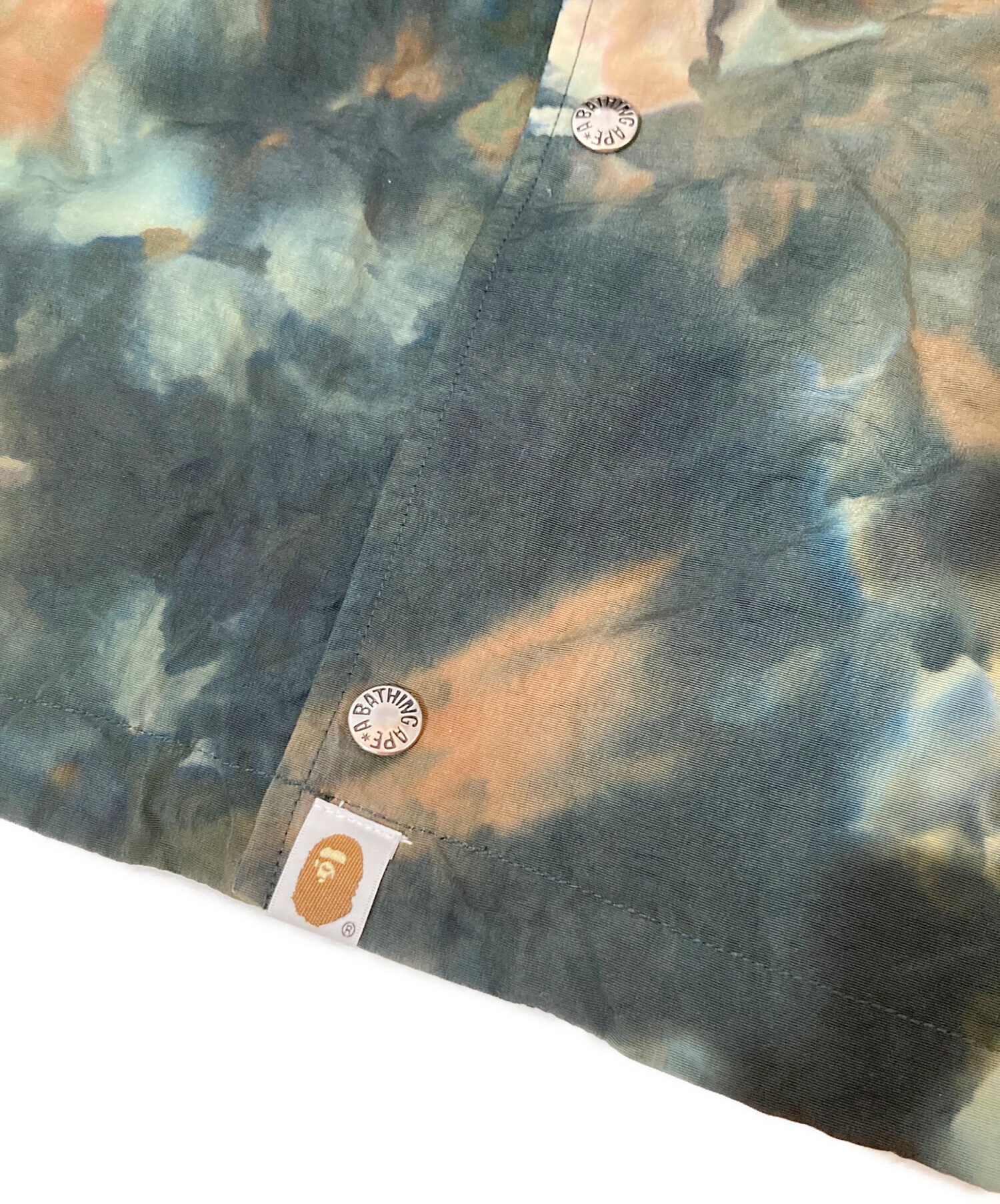 中古・古着通販】A BATHING APE (ア ベイシング エイプ) タイダイ柄