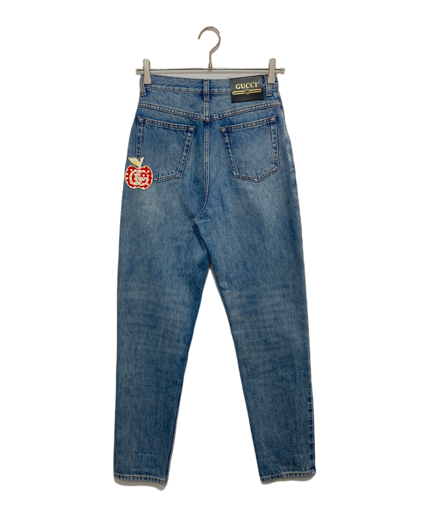 中古・古着通販】GUCCI (グッチ) グッチ レ ポム GG ジーンズ パッチ