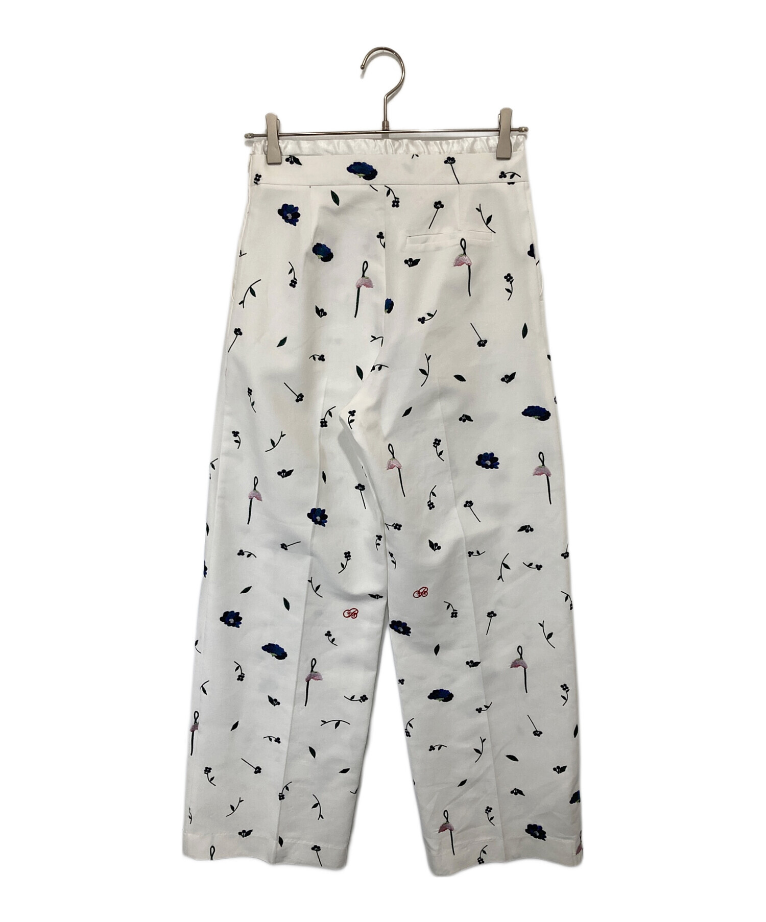 中古・古着通販】Bibiy. (ビビィ) B.BLOOMY SLACKS 刺繍 総柄イージー