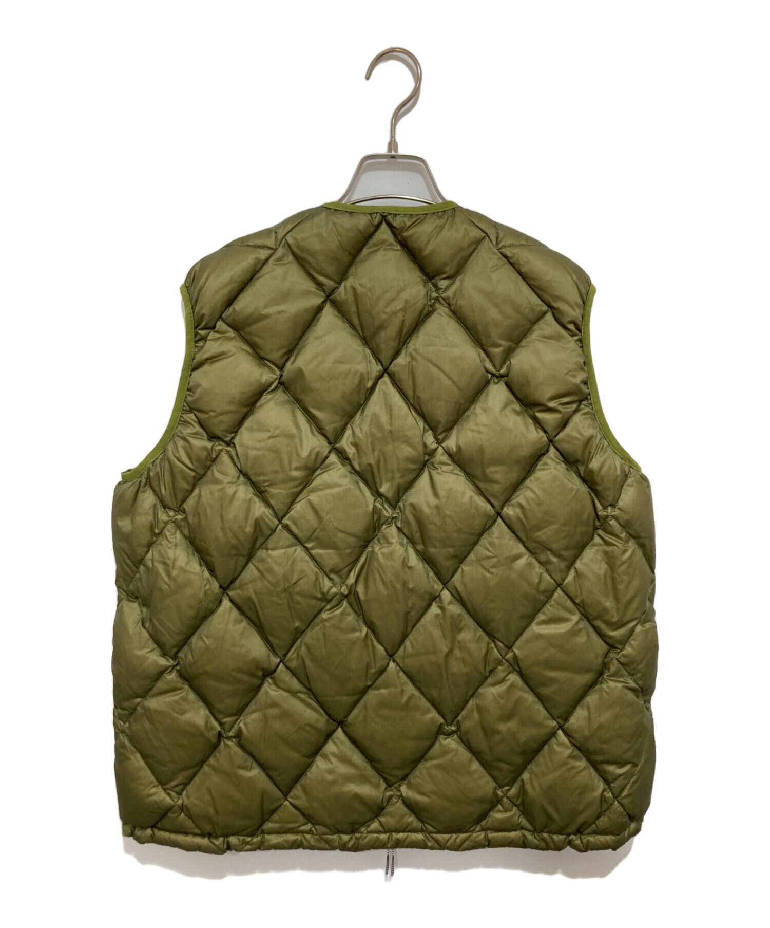 ROA Light Down キルティングベスト Mサイズ オリーブ Light Down Vest