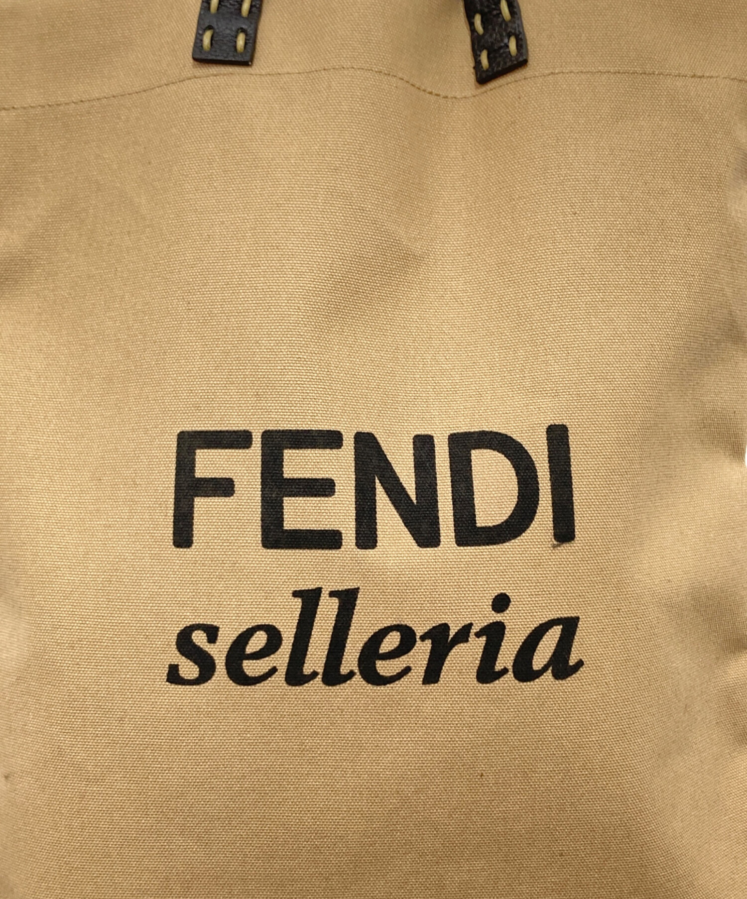 中古・古着通販】FENDI (フェンディ) セレリアトートバッグ ベージュ 