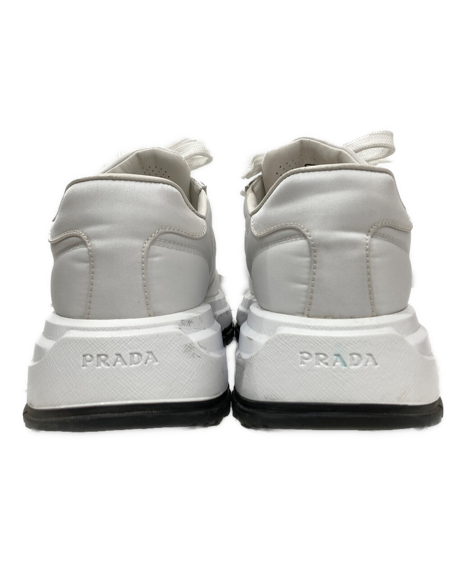 中古・古着通販】PRADA (プラダ) Prax 01 レザー スニーカー 1E804M