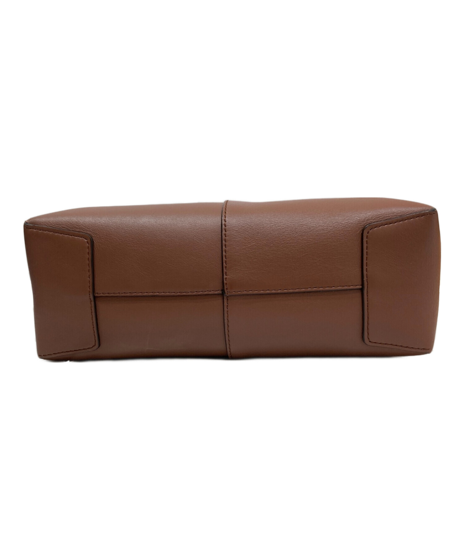 GW期間特別価格：TOD'S Tケース ジップアップ ショルダー ブラウン 中古・古着通販】TOD'S (トッズ) T CASE T TIMELESS（Tケース T