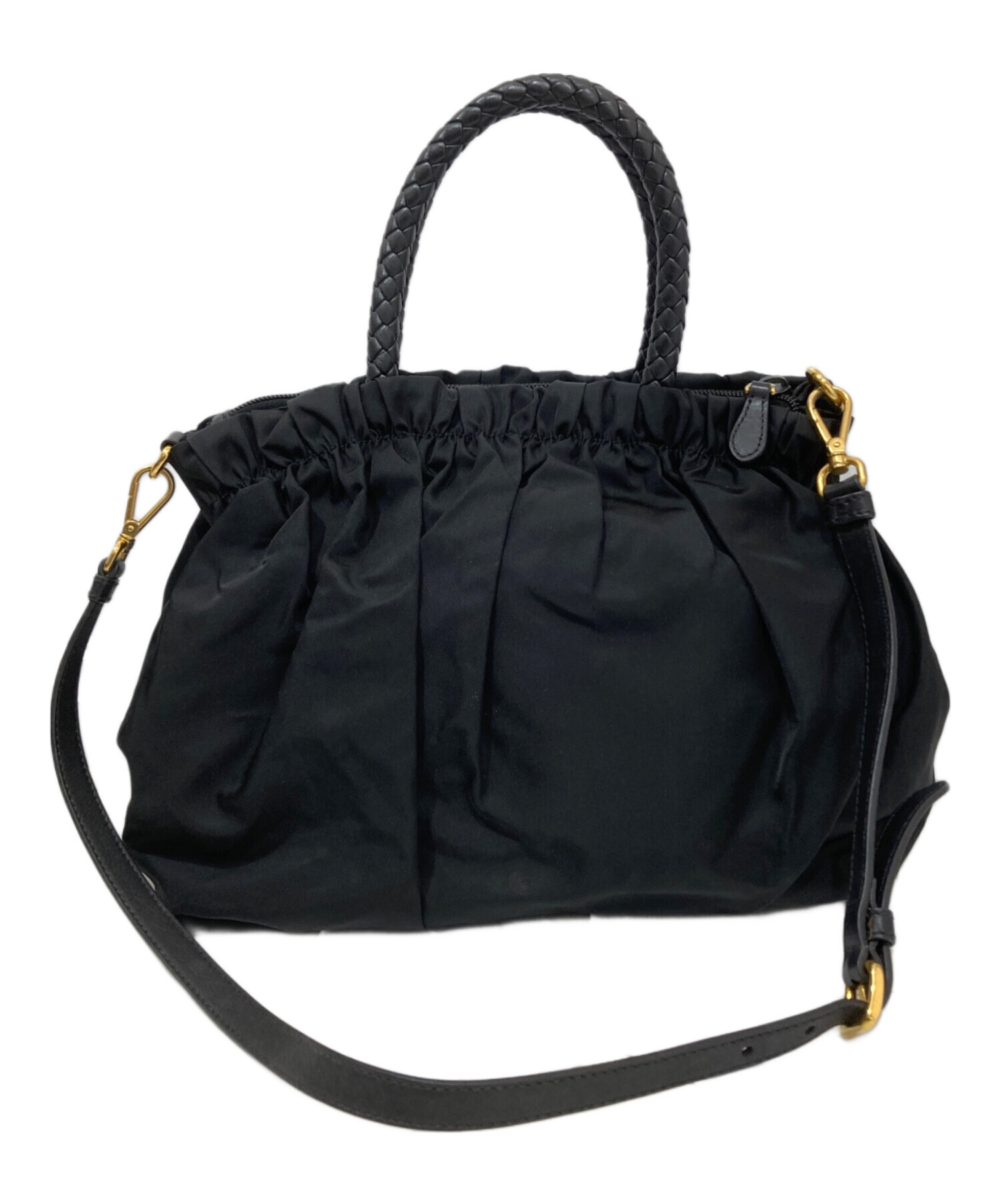 中古・古着通販】PRADA (プラダ) TESSUTO BOW / 2WAYショルダーバッグ